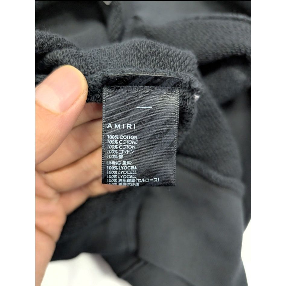 Amiri o1rshd1 Spot Tie-Dye Hoodie in Black Size US M / EU 48-50 / 2 - 14 Thumbnail