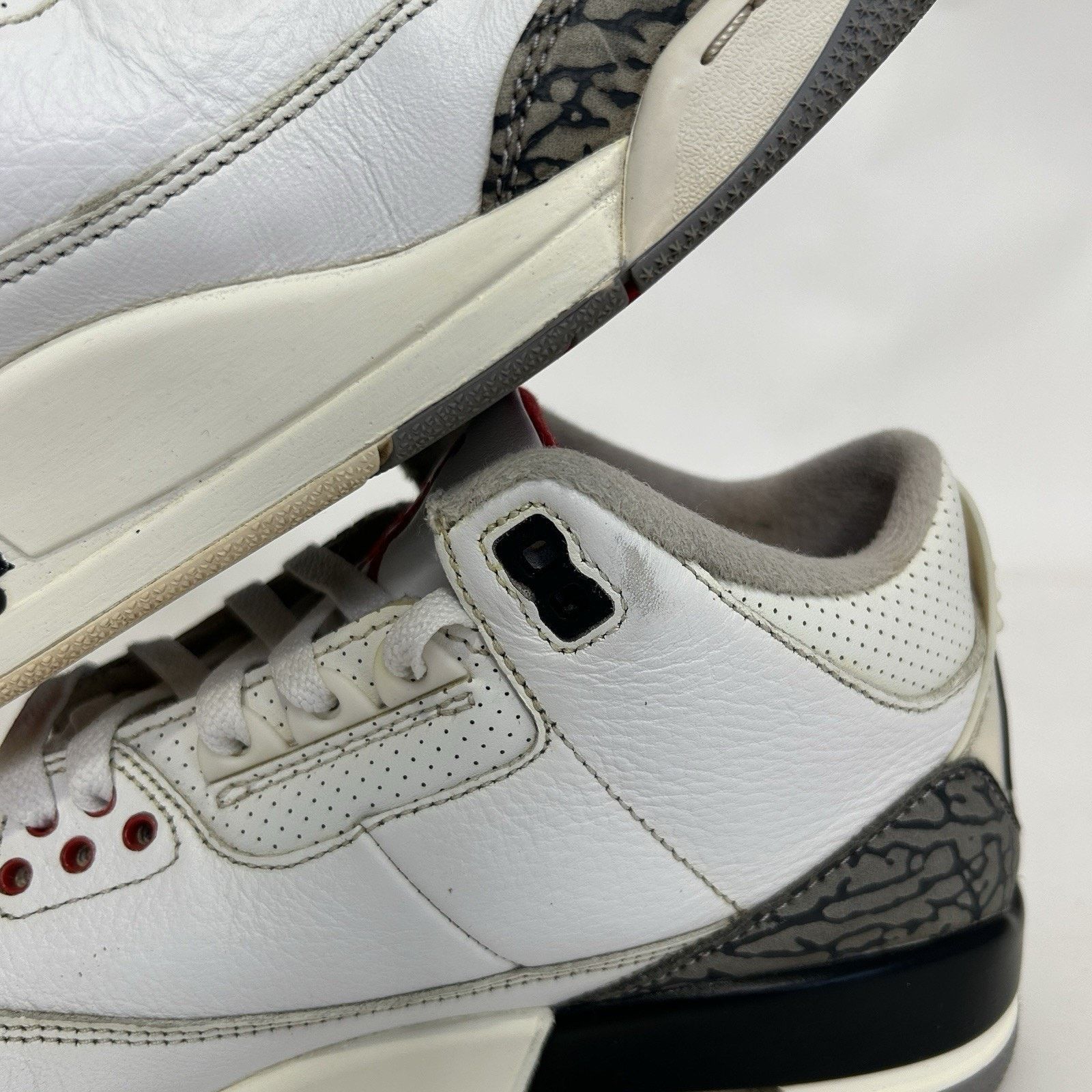 Nike Nike Air Jordan 3 Retro OG Reimagined “White Cement” Size US 8 / EU 41 - 8 Thumbnail
