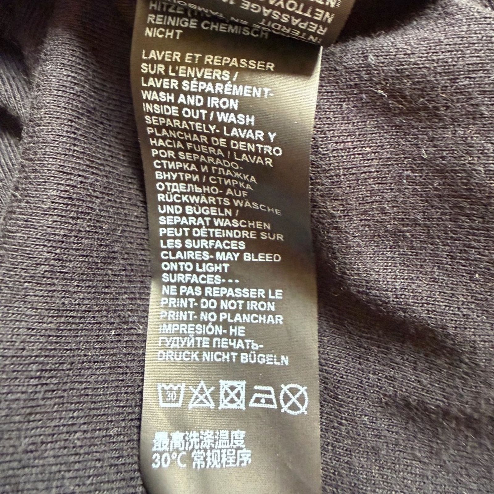 The Kooples The Kooples Logo T-Shirt Brown Cotton White S/S Size 1 NWT Size S / US 4 / IT 40 - 10 Thumbnail