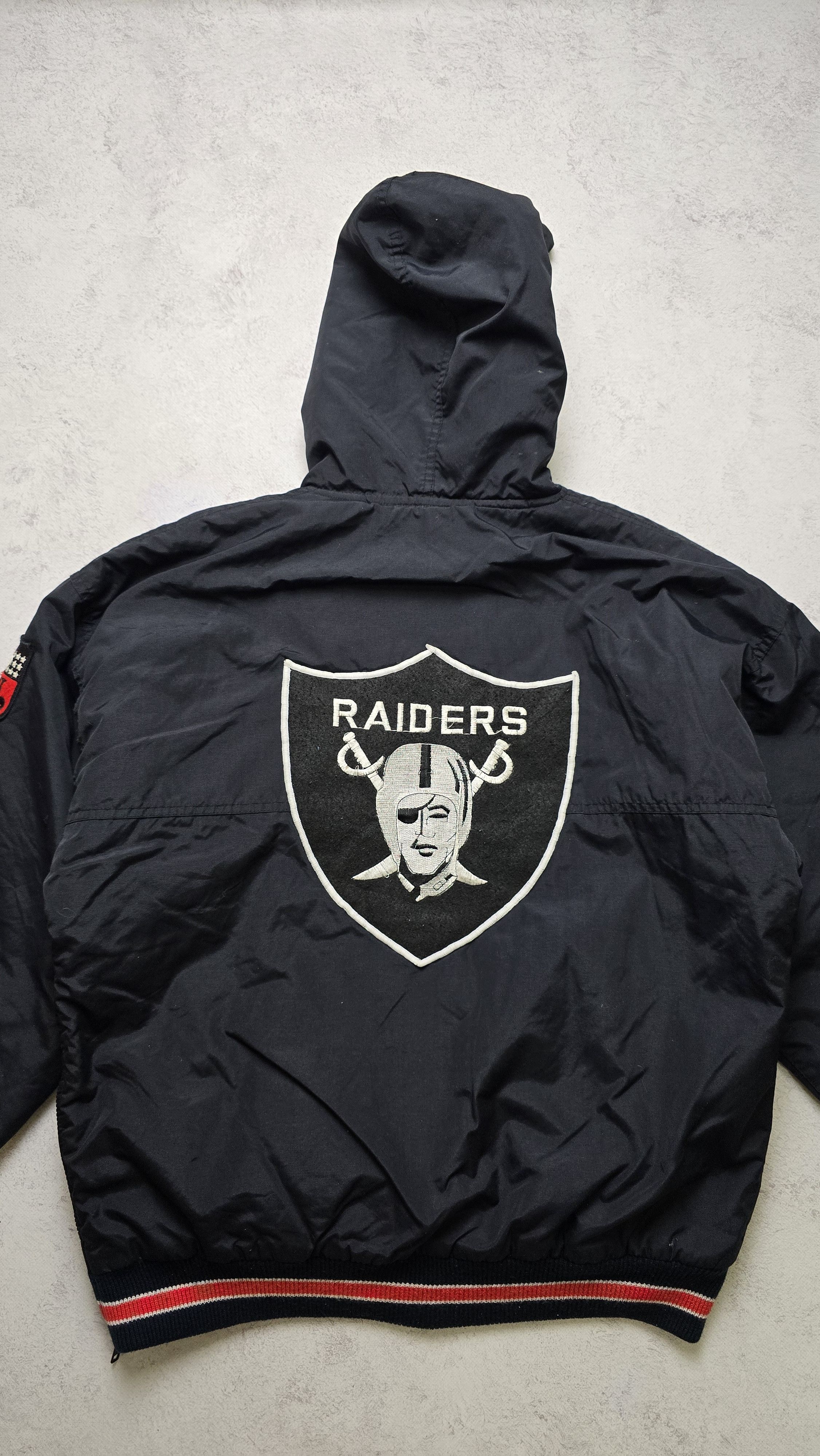 Big Star LA Raiders Satin Jacket Vintage 90s Bootleg Hip Hop Rare Size US S / EU 44-46 / 1 - 6 Thumbnail