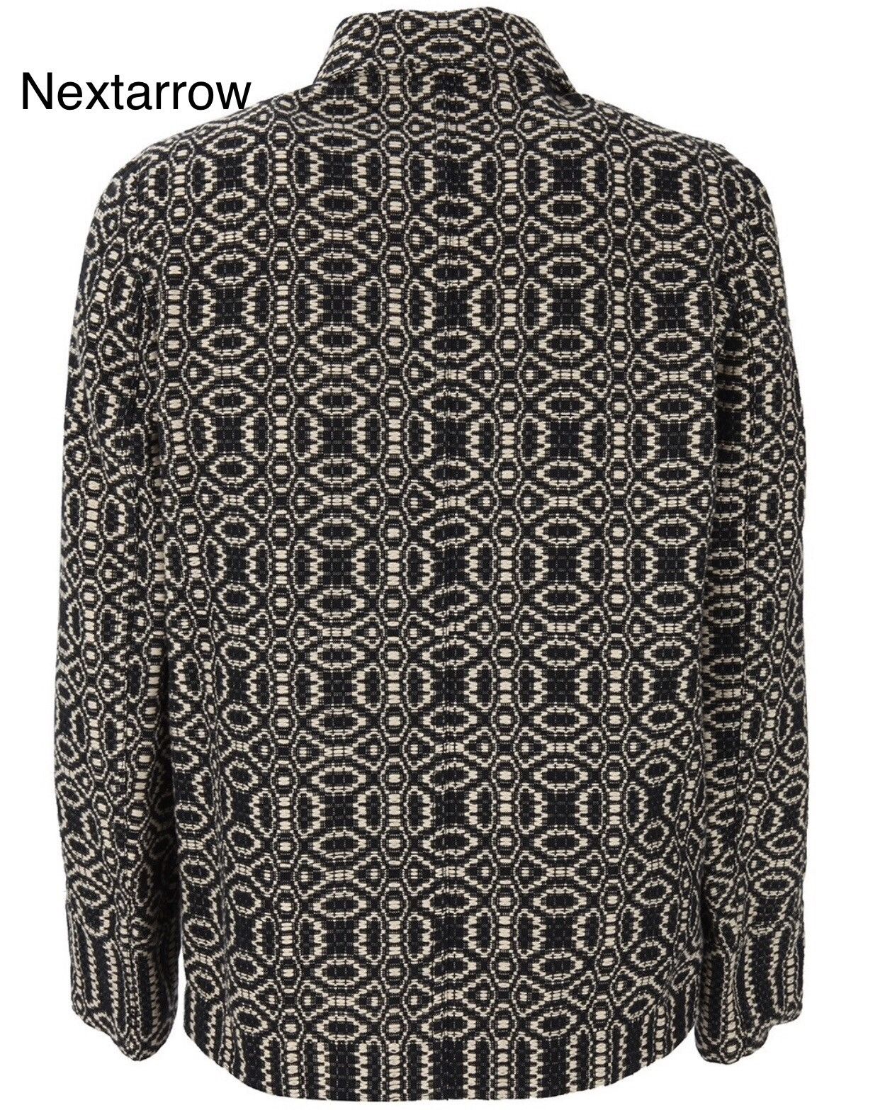 Dior DIOR Retro Dark Pattern Jacquard Jacket2412-Nextarrow Size US XS / EU 42 / 0 - 2 Thumbnail