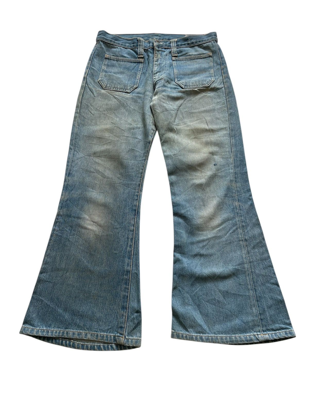 Vintage × Wrangler Vintage Wrangler Bushpant Bellbottom Jeans Size US 29 - 2 Thumbnail