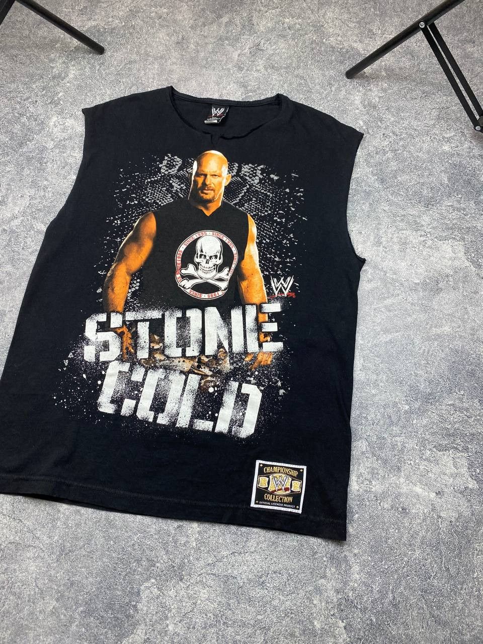 Vintage Stone Cold WWE Wrestling Shirt 2007 Size US L / EU 52-54 / 3 - 3 Thumbnail