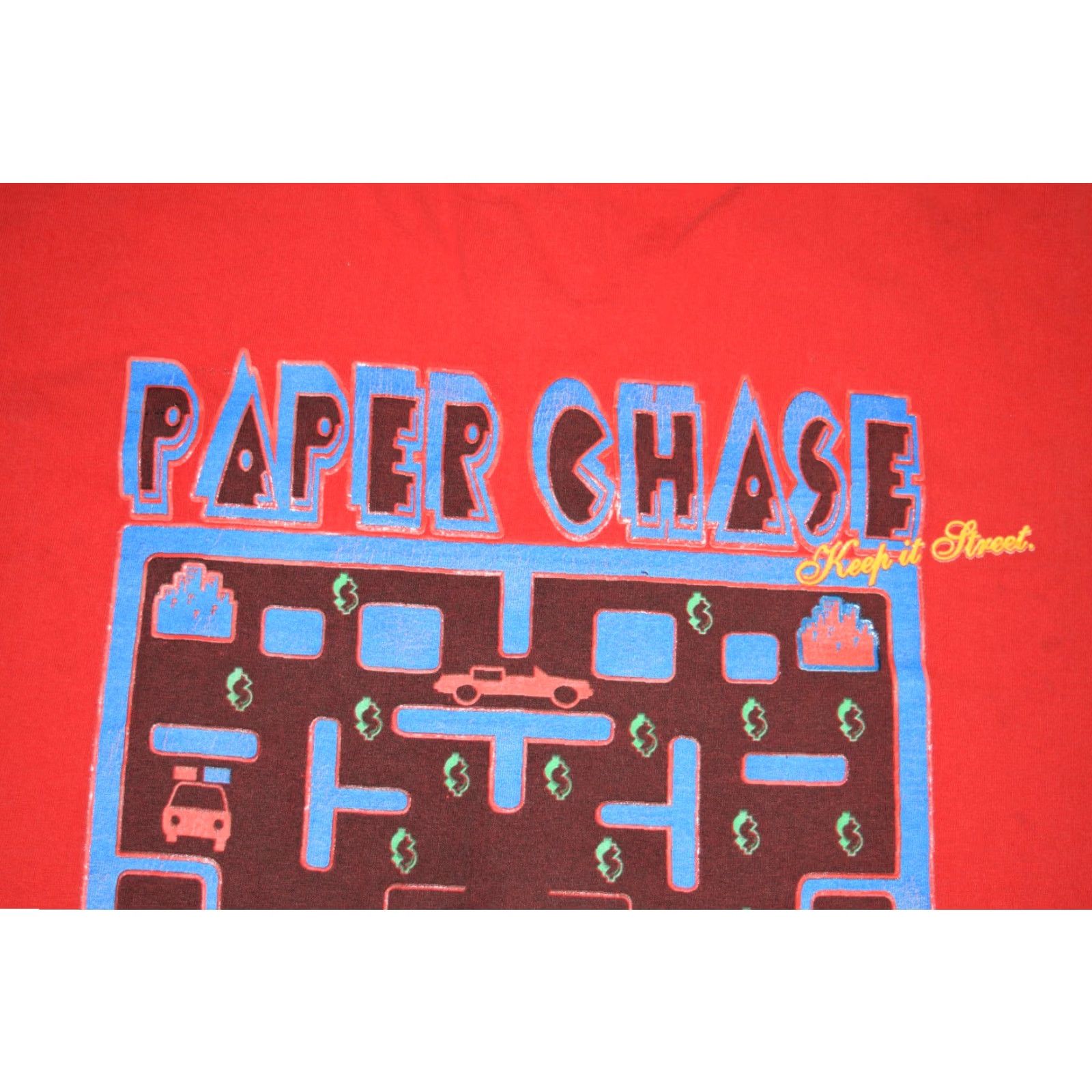 Vintage VINTAGE HOOD CLASSICS RAP TEE T-SHIRT 4XL RED Y2K PAC-MAN HIP HOP MENS Size US XXL / EU 58 / 5 - 2 Thumbnail