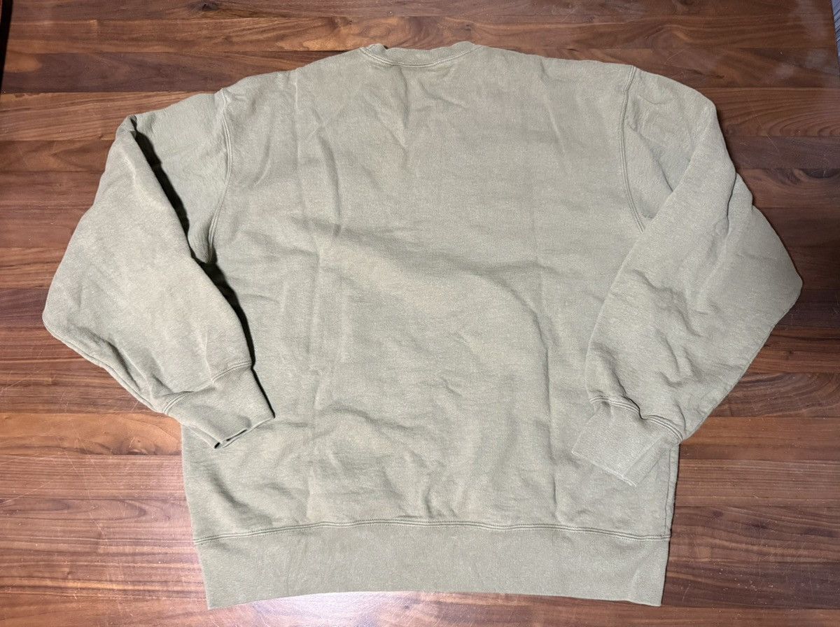 Supreme Supreme Shattered Logo Crewneck Sweatshirt Light Olive Sz XL Size US XL / EU 56 / 4 - 8 Thumbnail