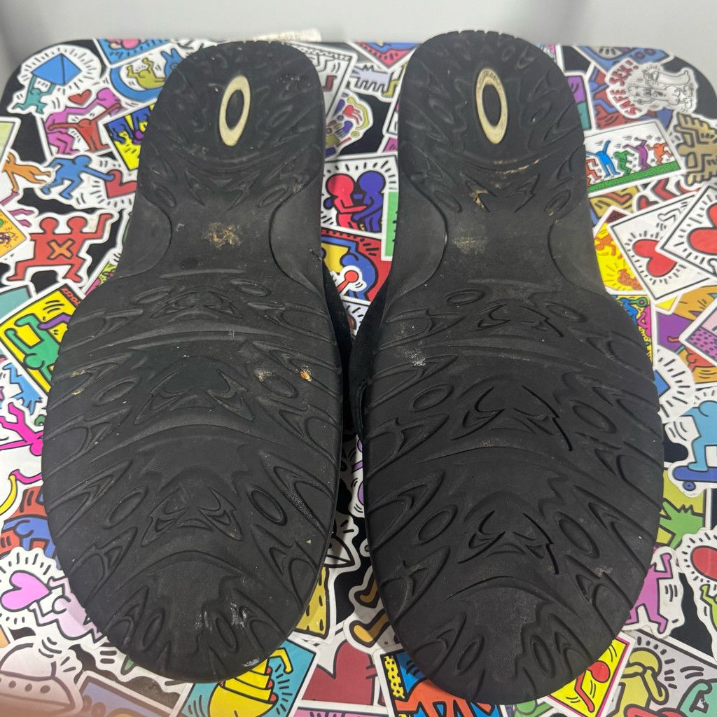 Oakley Oakley Software Black Leather Flip Flops Size US 12 / EU 45 - 4 Thumbnail