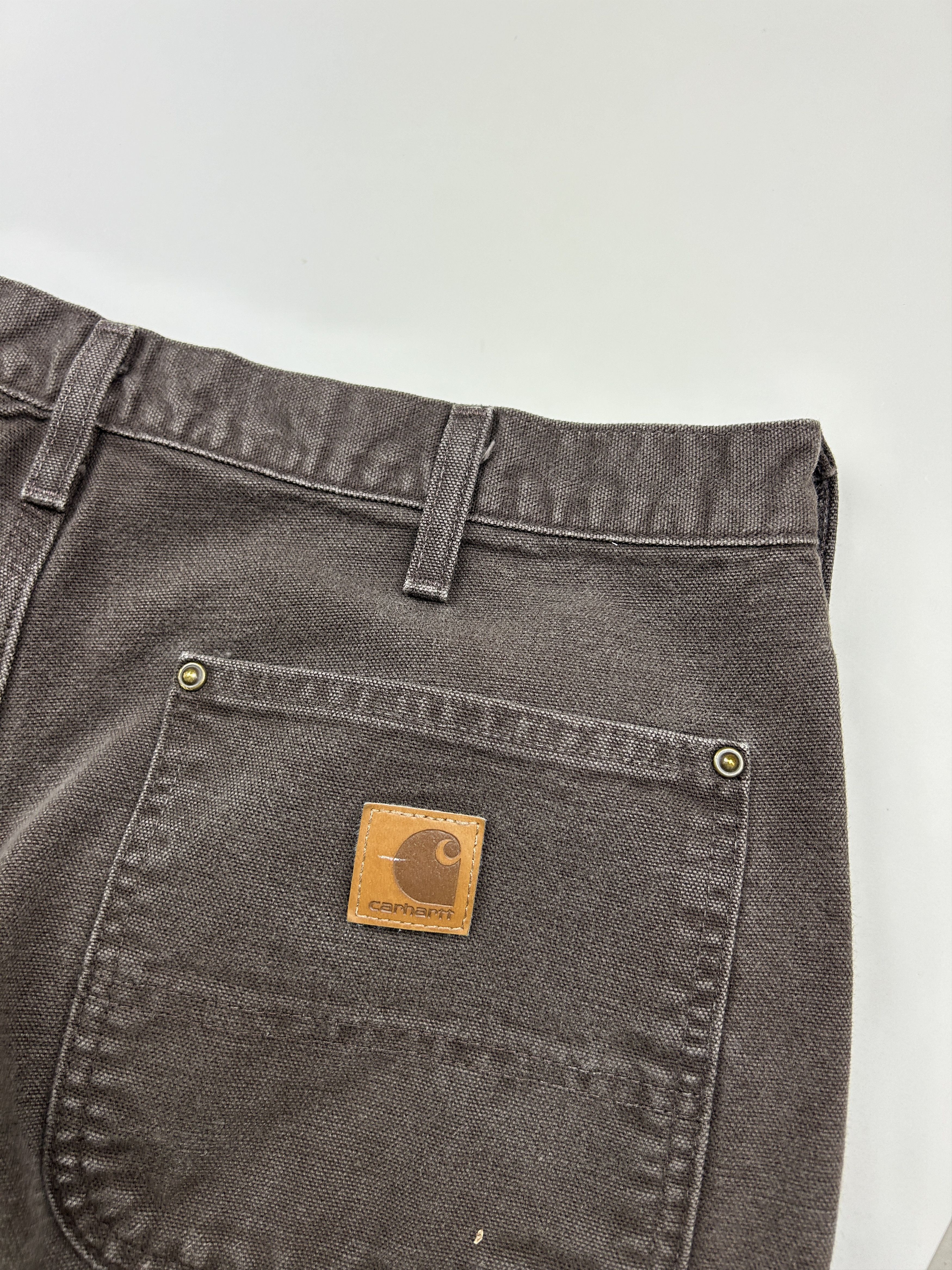Carhartt Carhartt Canvas WorkWear Double Knee Fit Size 32W B136 Brown Size US 32 / EU 48 - 7 Thumbnail