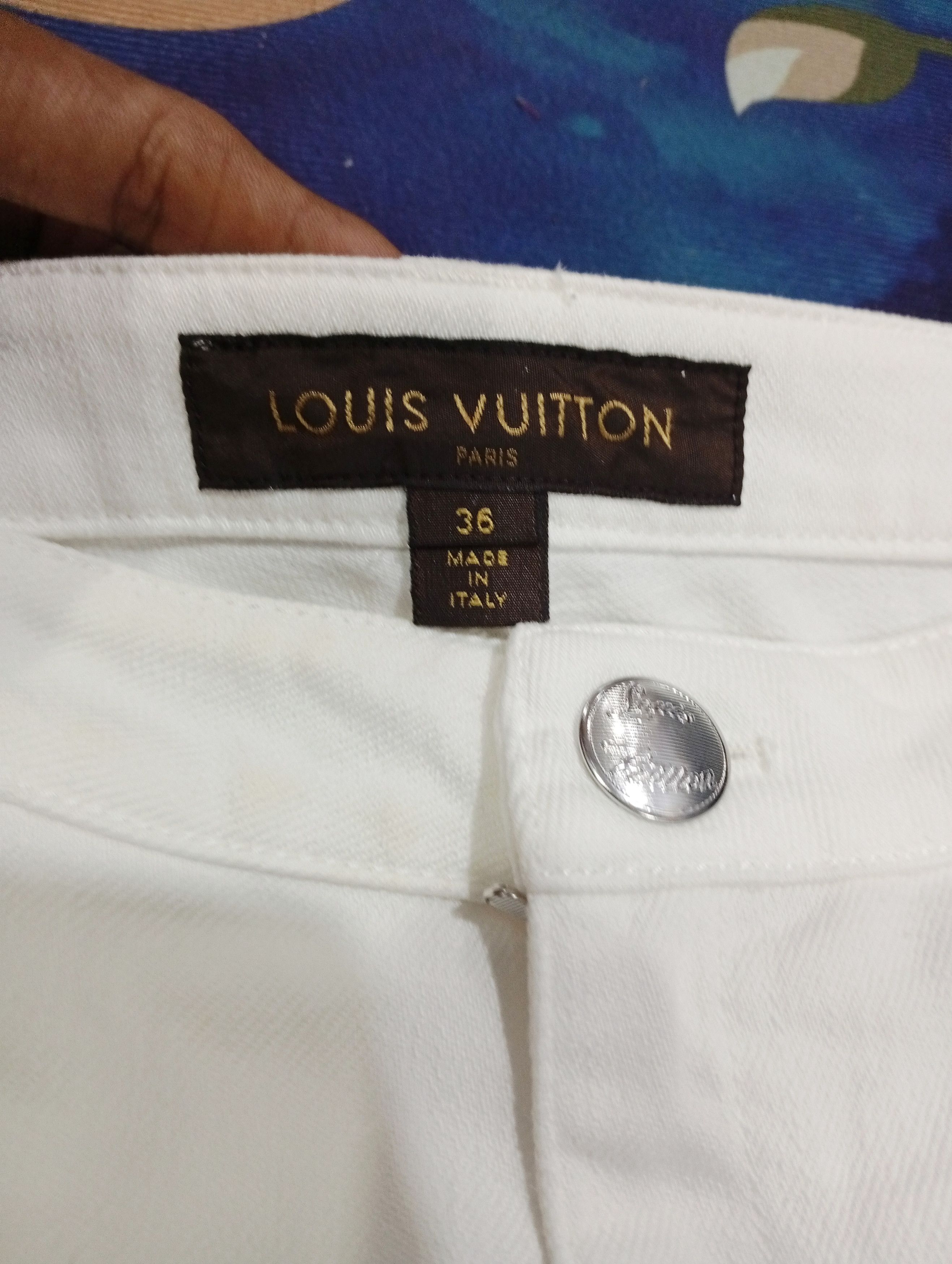 Louis Vuitton Louis Vuitton crop pants Size 28" / US 6 / IT 42 - 4 Thumbnail