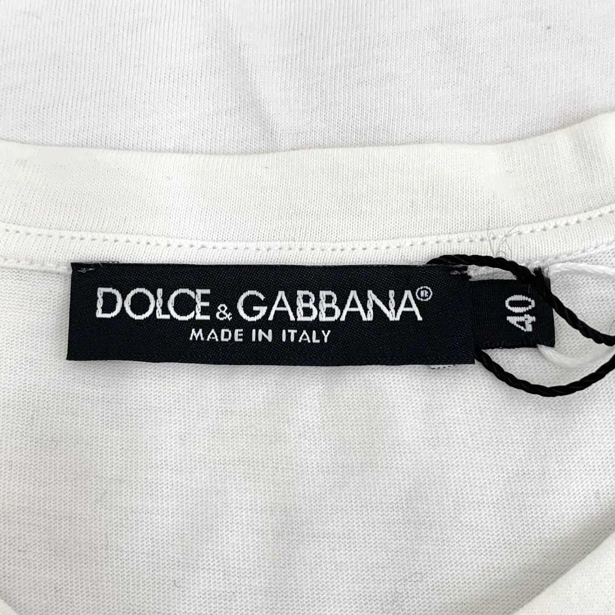 Dolce & Gabbana Dolce & Gabbana Letter Print Short Sleeve T-Shirt K26WX Size US L / EU 52-54 / 3 - 5 Thumbnail