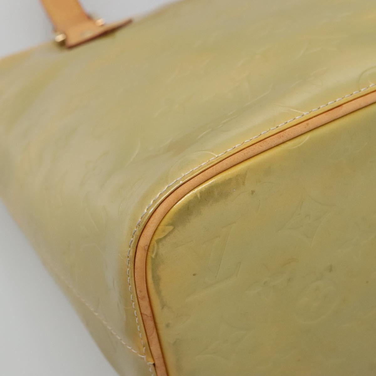 Louis Vuitton LOUIS VUITTON Monogram Vernis Houston Hand Bag Gris M91053 Size ONE SIZE - 14 Thumbnail