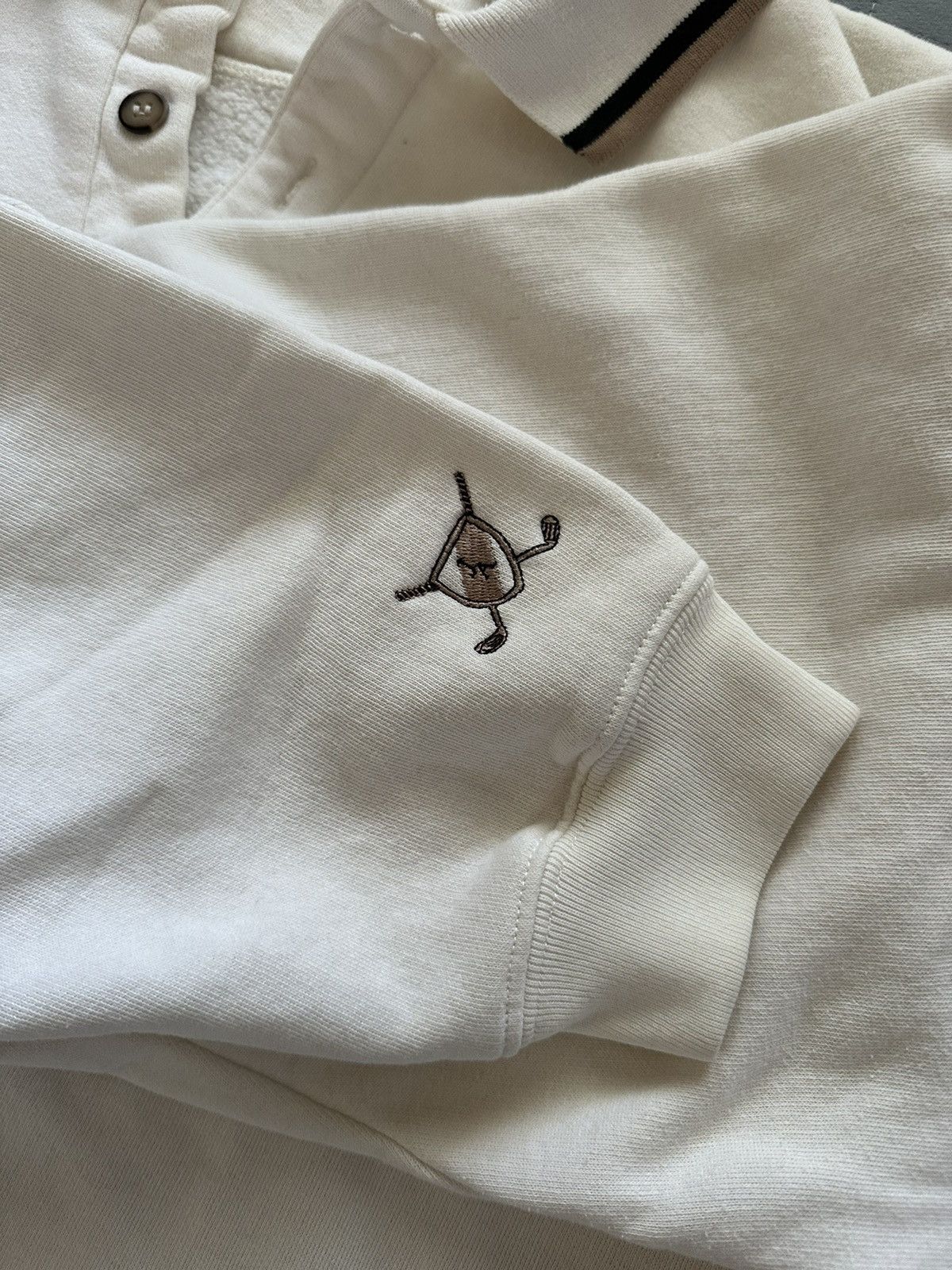 John Ashford Vintage Pullover Golf Ivory Polo Neck Size US XL / EU 56 / 4 - 4 Thumbnail