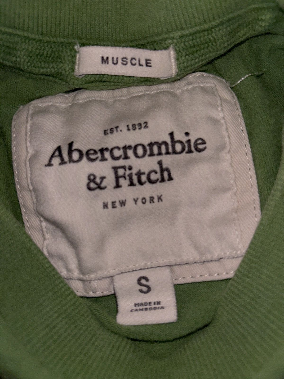 Abercrombie & Fitch 🚨GRAIL🚨 RARE FITCH UNIVERSITY 📚 Size US S / EU 44-46 / 1 - 2 Thumbnail