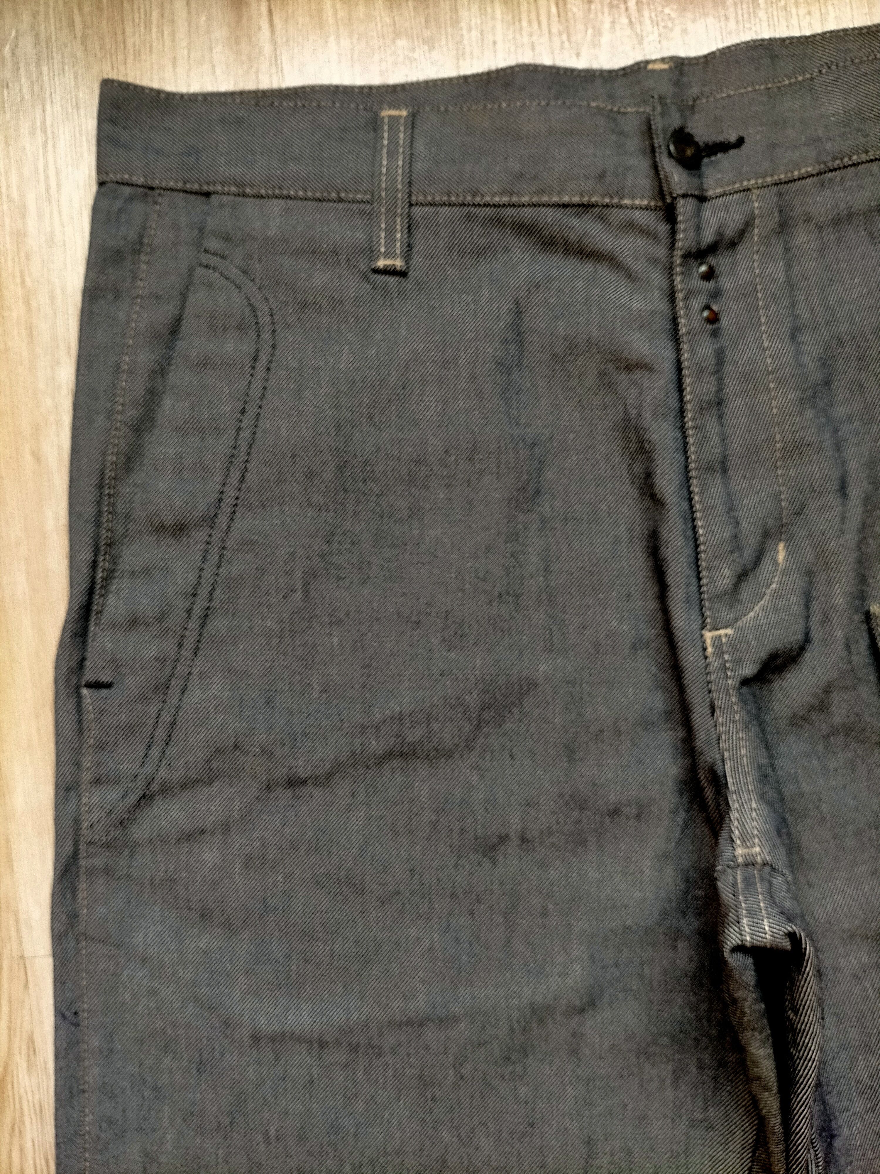 G-Star G-Star Raw Denim Silver Single Pocket Rider Denim Pants Size US 36 / EU 52 - 4 Thumbnail