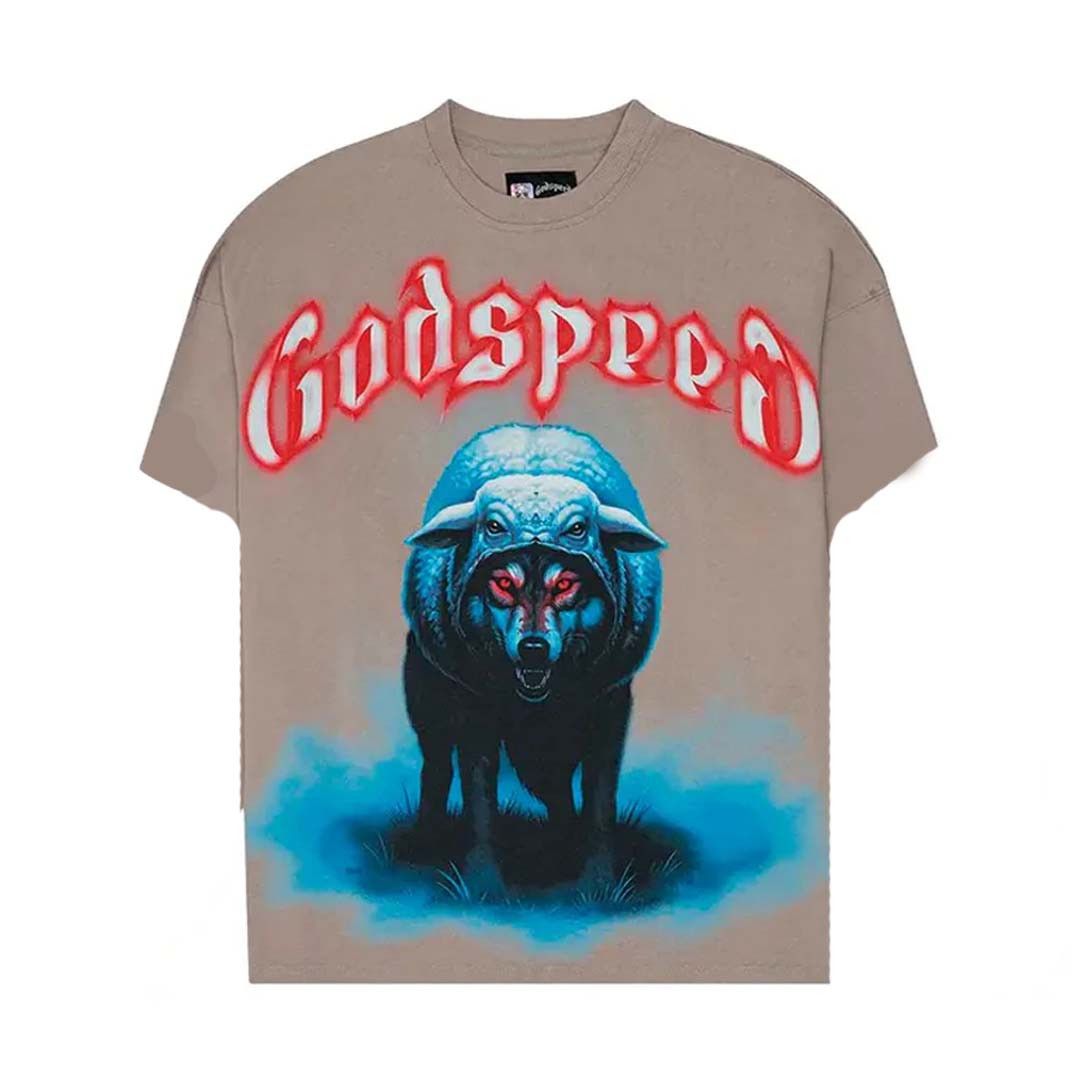 Godspeed WISC Tee Slate Grey Size US S / EU 44-46 / 1 - 1 Thumbnail