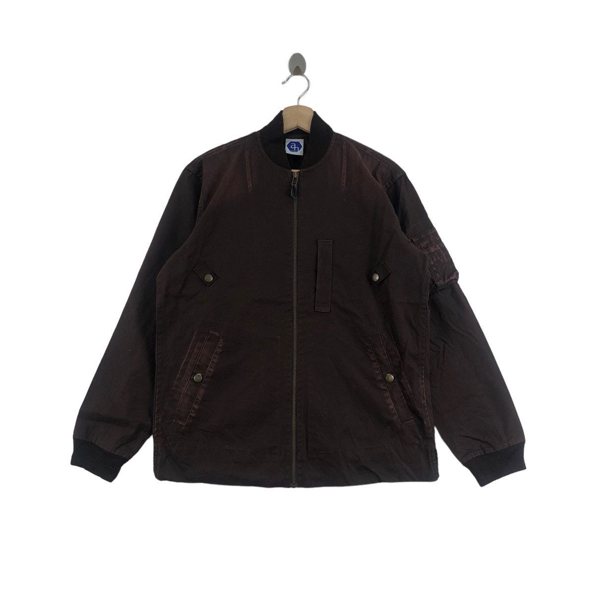 image of Vintage Abahouse Jacket Archive in Brown, Men's (Size Medium)