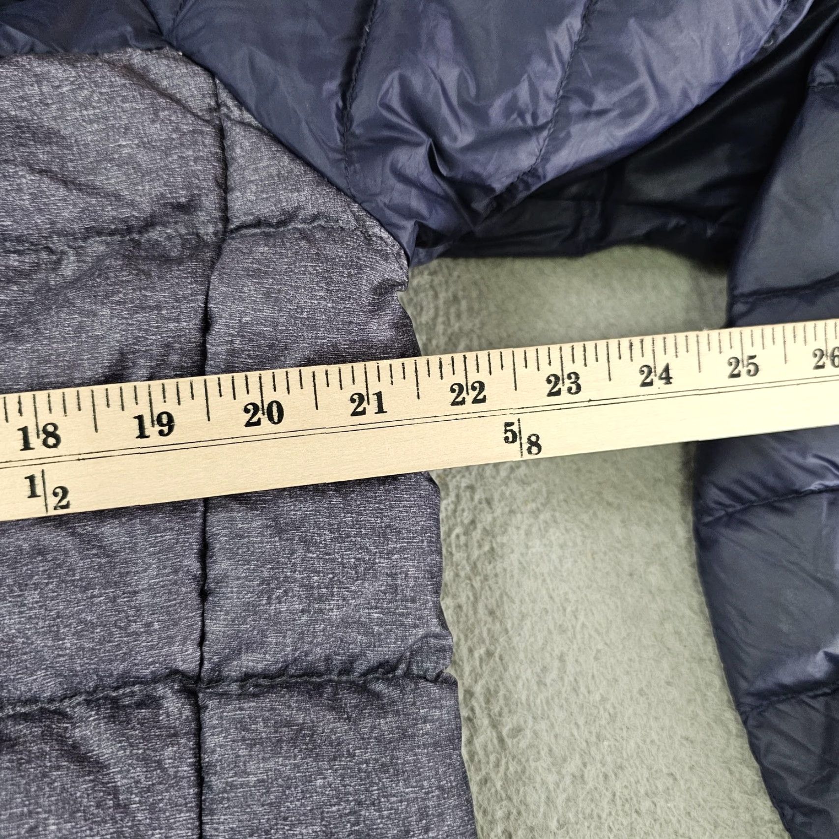 Eddie Bauer Eddie Bauer Jacket Mens M Blue Gray EB650 Down Hooded Puffer Full Zip Size US M / EU 48-50 / 2 - 6 Thumbnail