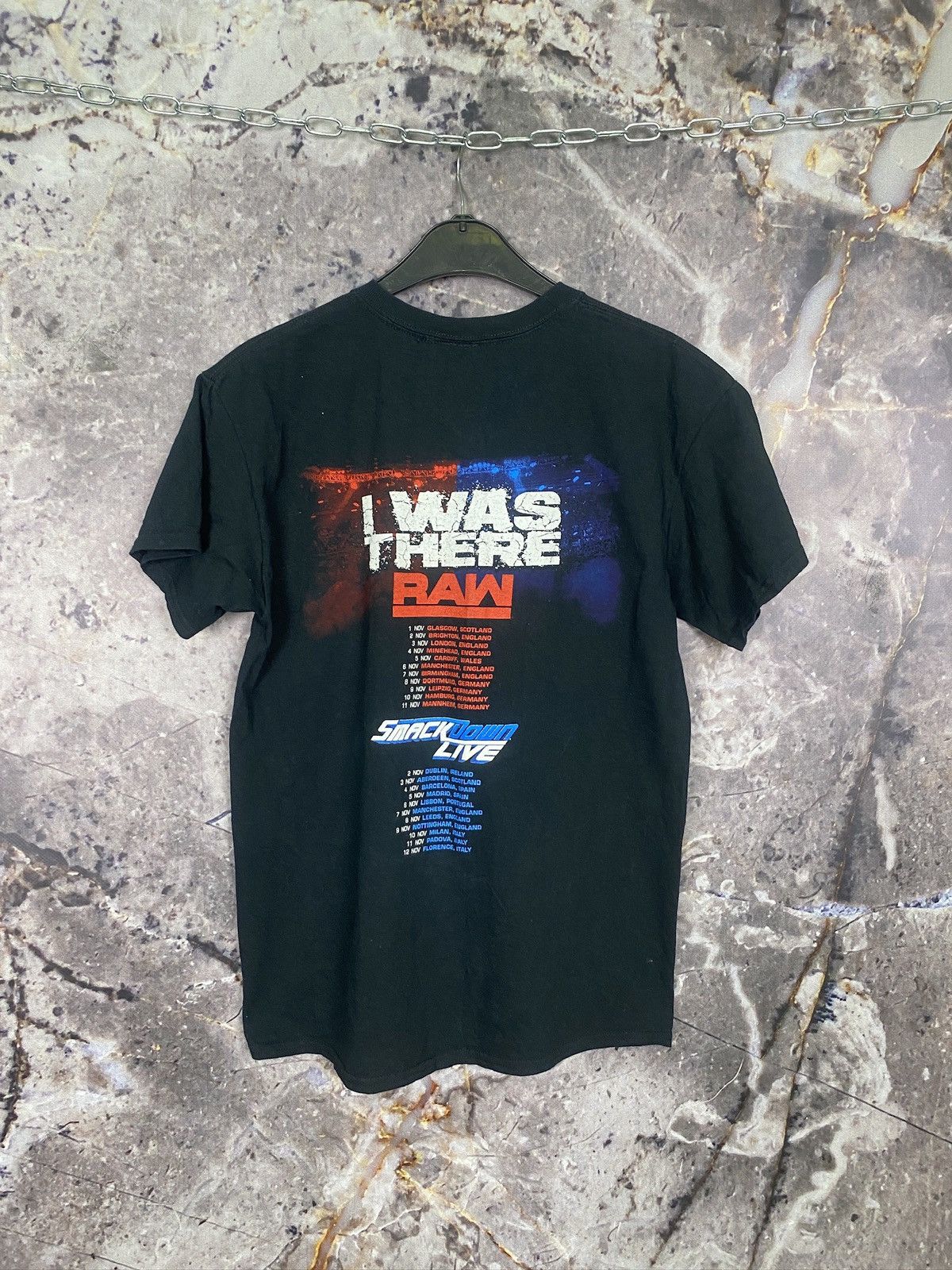 Vintage × WWE Men’s WWE WWF T-Shirt Wrestling Size Medium Size US M / EU 48-50 / 2 - 7 Thumbnail