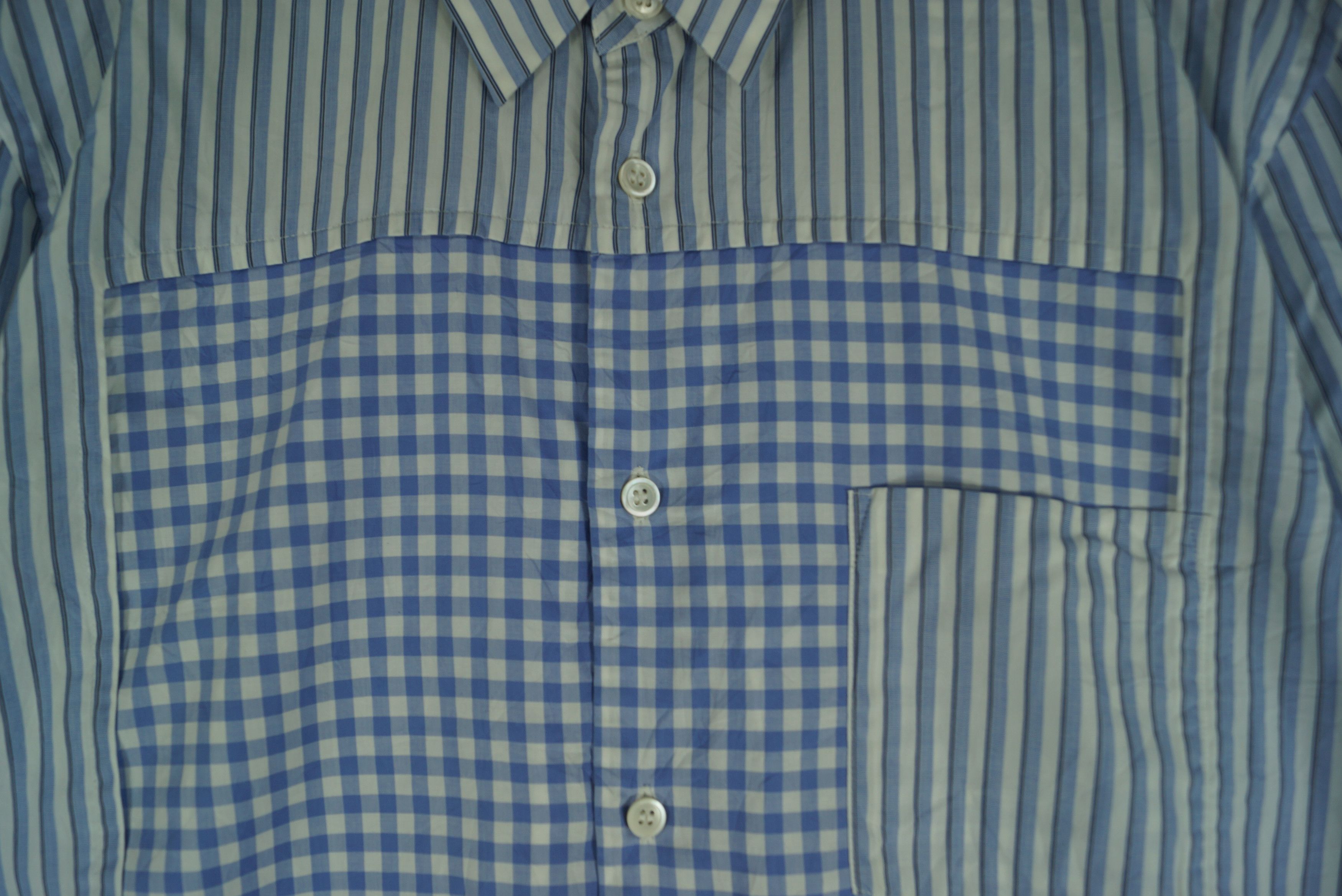 Comme des Garcons Comme des Garcons Shirt Long Sleeve Buttonup Distressed Item Size US S / EU 44-46 / 1 - 2 Thumbnail