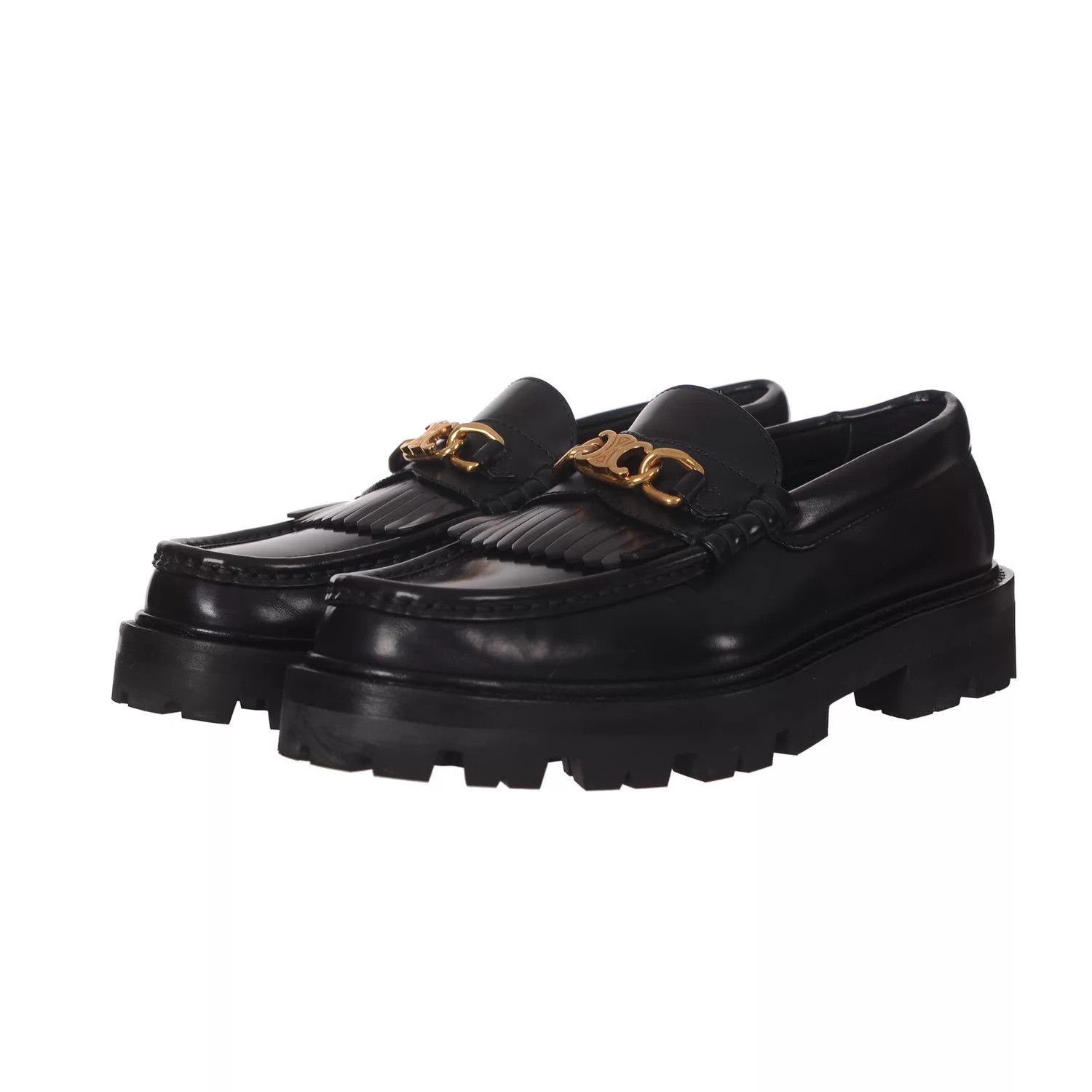 Celine CELINE Chain Tassel Casual Slip-On Shoes 36 Size US 5.5 / IT 35.5 - 1 Thumbnail