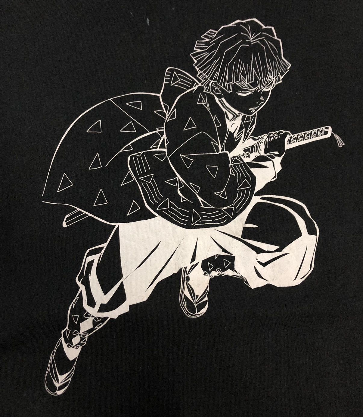 Anime Demon Slayer Kimetsu No Yaiba Zenitsu Agatsuma T-Shirt Size US XL / EU 56 / 4 - 3 Thumbnail