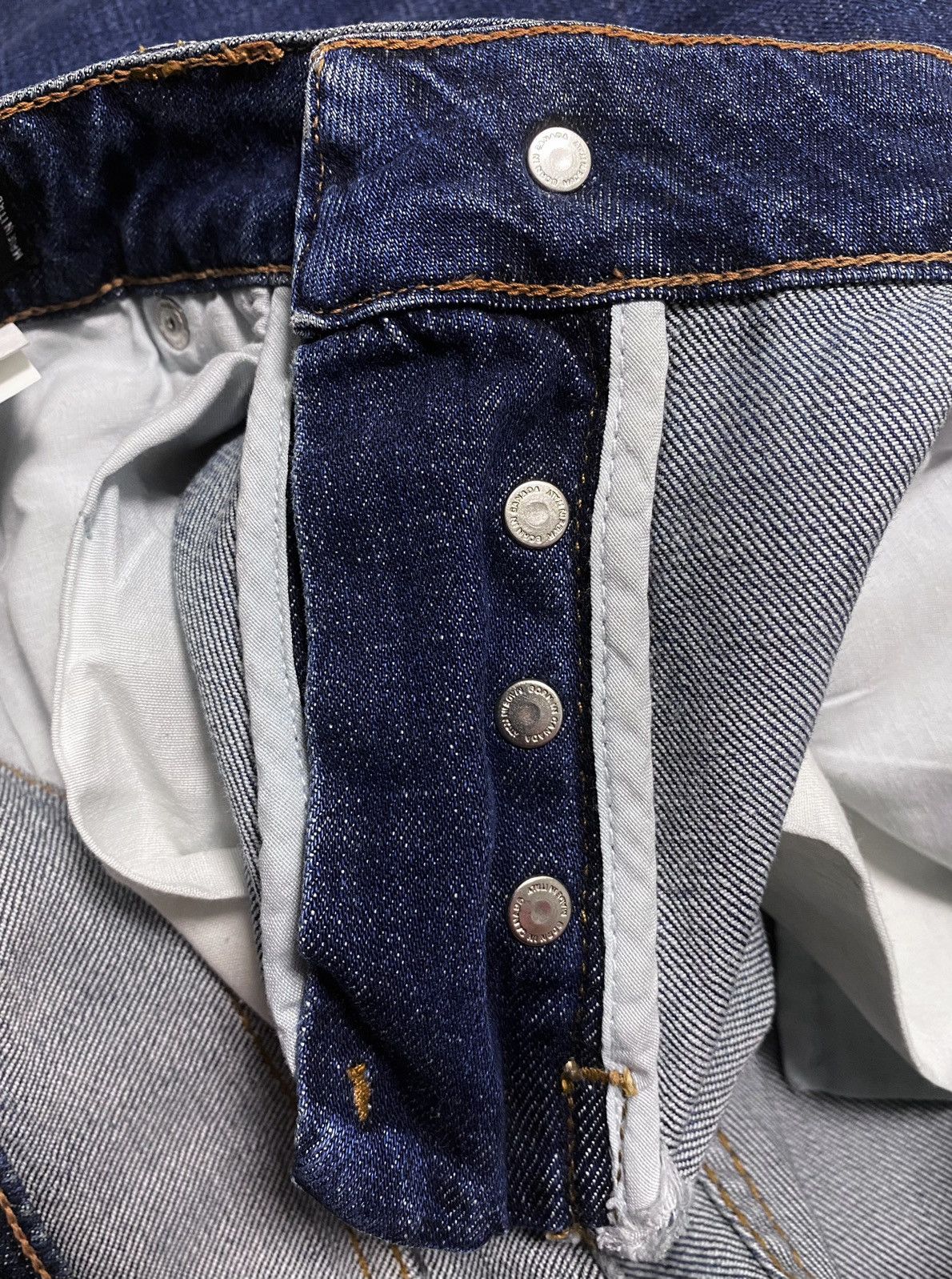 Dsquared2 Dsquared2 Distressed Washed Torn Denim Jeans Big Leather Tag Size US 38 / EU 54 - 10 Thumbnail