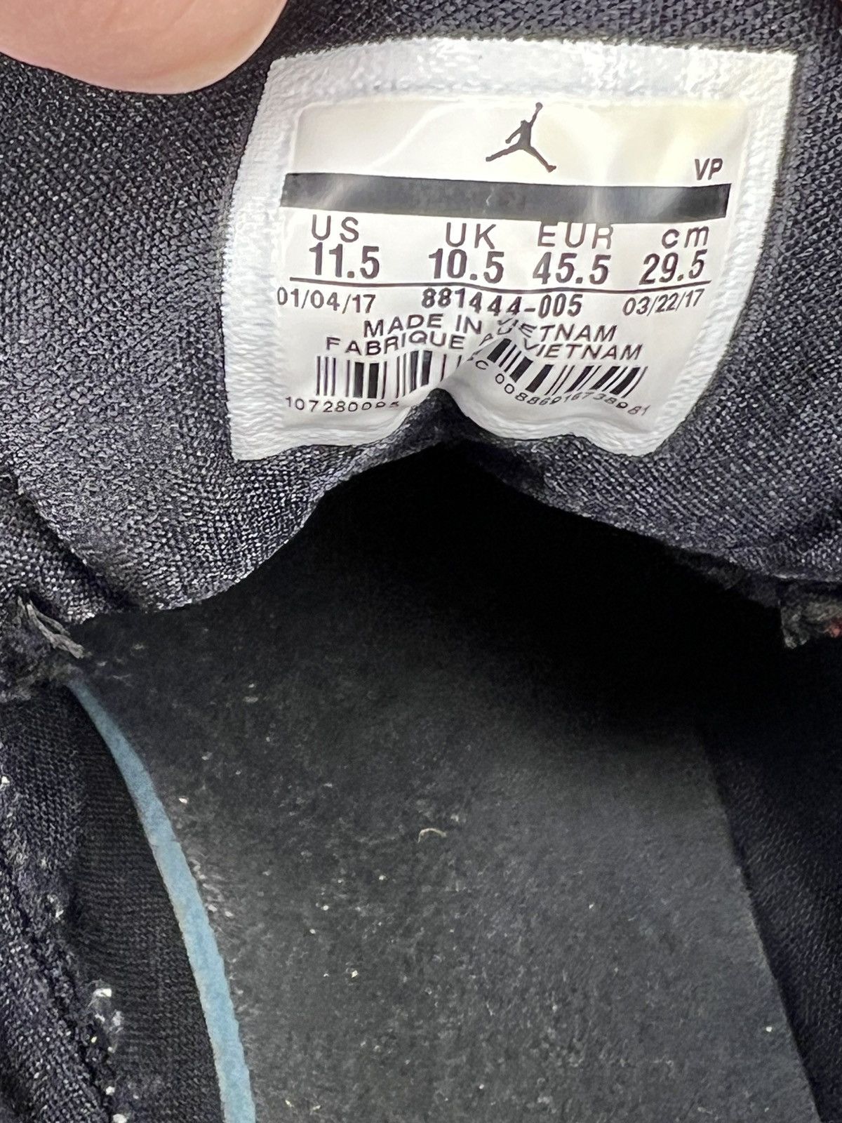 Jordan Brand Jordan B.Fly 'Bred' Men’s Size 11.5 881444-005 Size US 11.5 / EU 44-45 - 7 Thumbnail