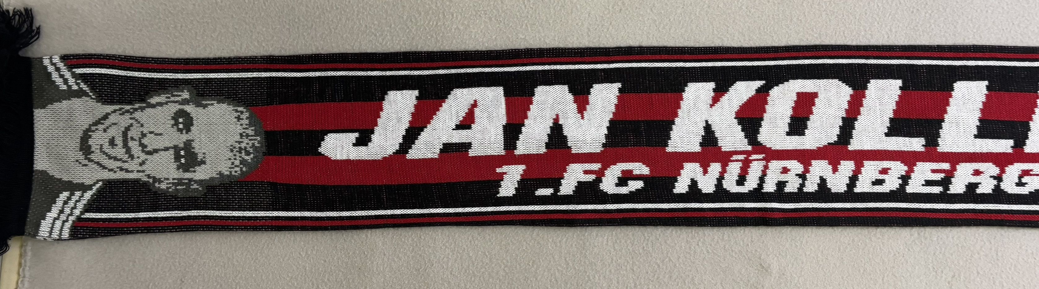 Vintage 1. FC Nurnberg Jan Koller #19 Scarf Size ONE SIZE - 3 Thumbnail