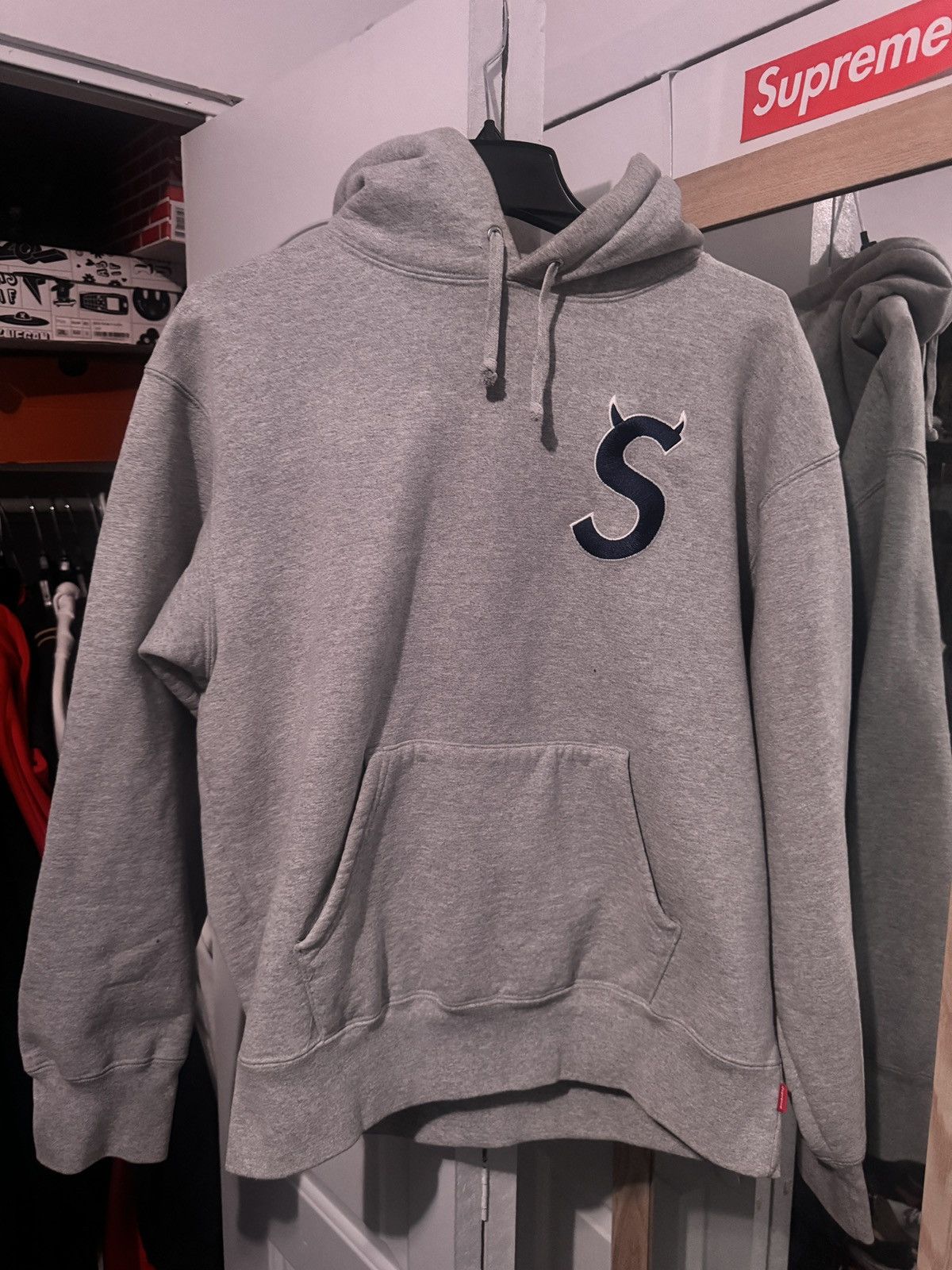 Supreme Supreme S Logo Hooded Sweatshirt Size US M / EU 48-50 / 2 - 1 Thumbnail