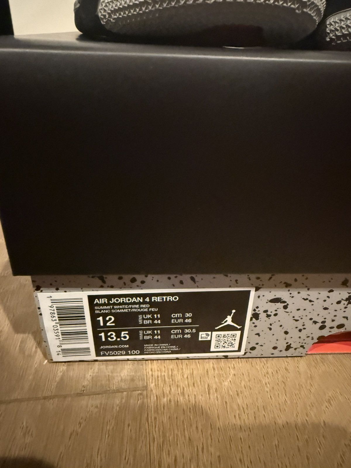 Jordan Brand Air Jordan 4 Retro OG 2025 White Cement BRAND NEW Size 12 Size US 12 / EU 45 - 10 Thumbnail
