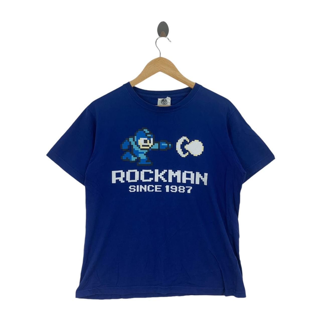 Vintage MEGA MAN ROCKMAN Capcom Video Game Tee Shirt