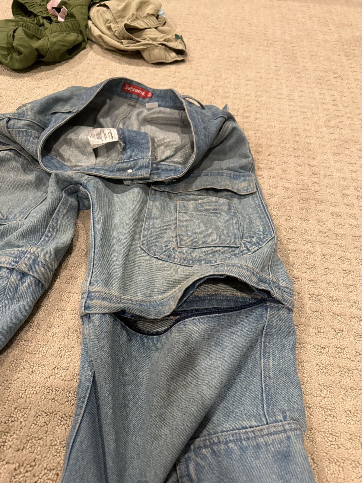 Supreme Supreme Convertible Denim Pant Size US 34 / EU 50 - 4 Thumbnail