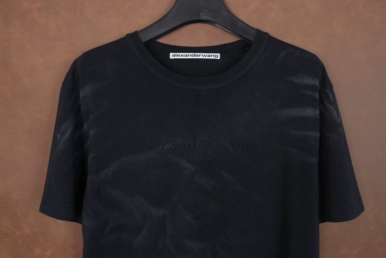 Alexander Wang Alexander Wang Black Tie-Dye Short-Sleeve Tee- Size US L / EU 52-54 / 3 - 2 Thumbnail