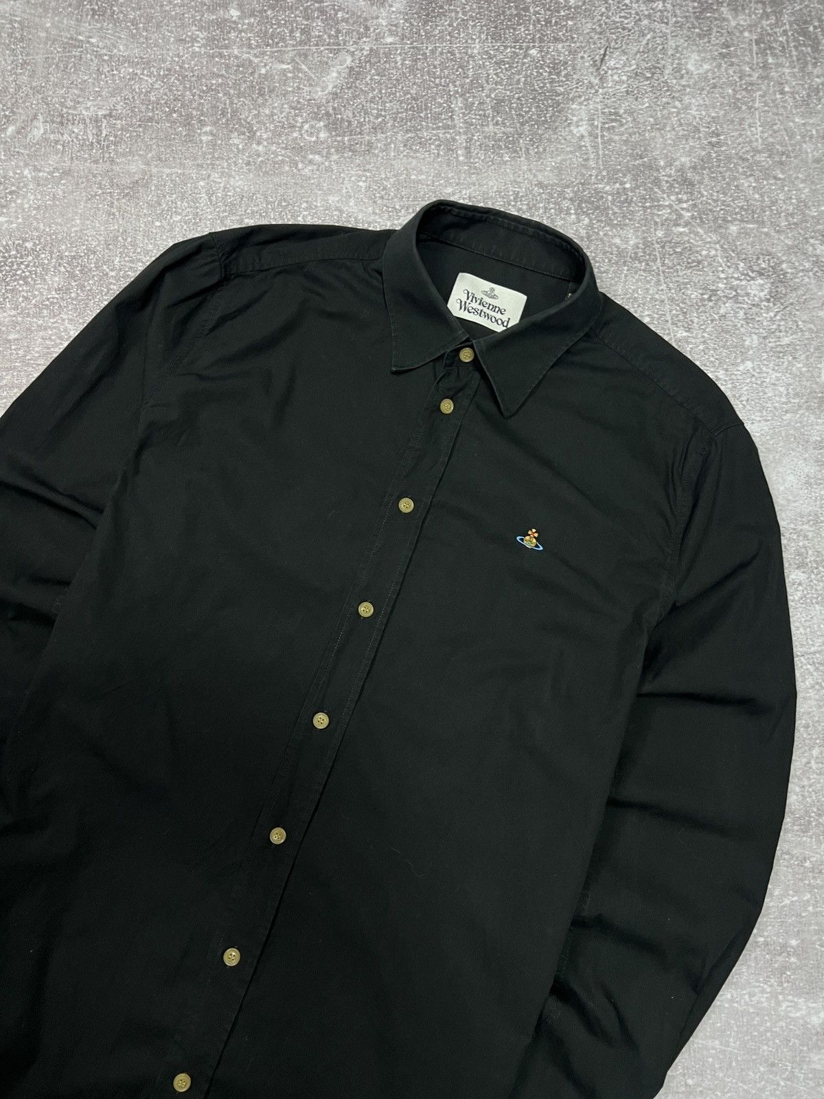 Vivienne Westwood Vintage Vivienne Westwood Shirt Black Size US L / EU 52-54 / 3 - 2 Thumbnail