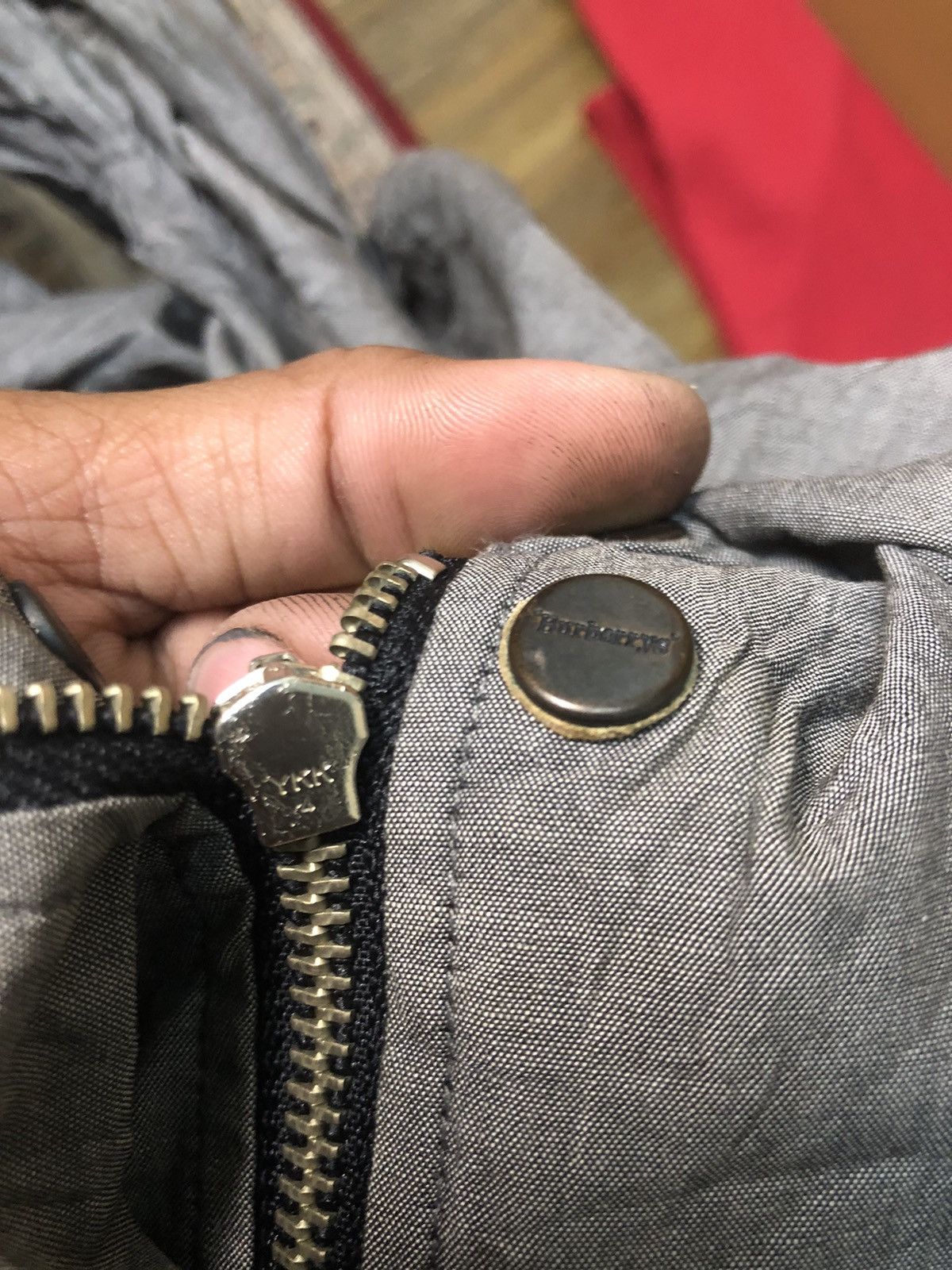 Burberry × Vintage Burberrys grey jacket Size US L / EU 52-54 / 3 - 6 Thumbnail