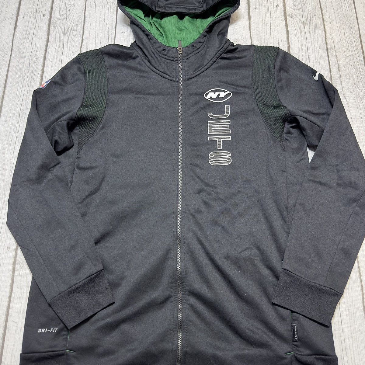 NFL × Nike New York Jets hoodie Size US XL / EU 56 / 4 - 3 Thumbnail