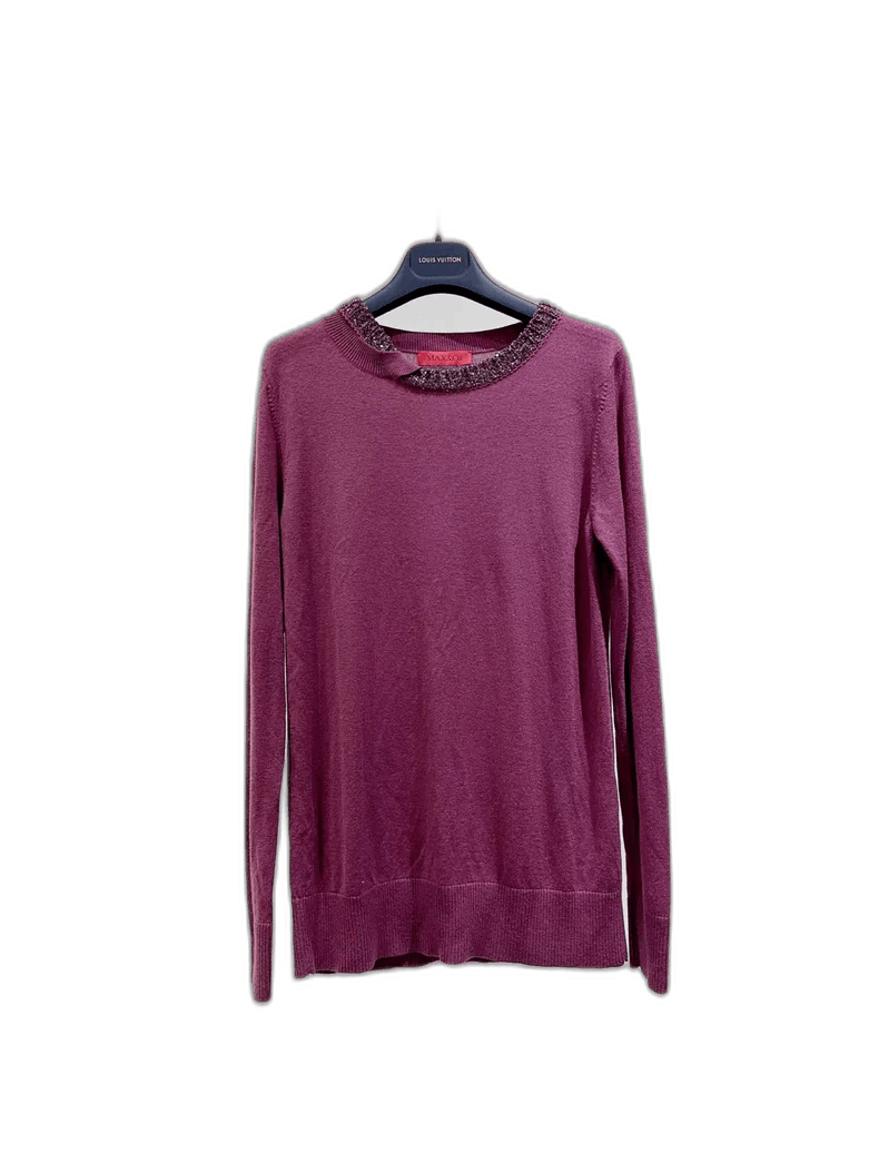 Ader Error Max&Co Knitted Top with Decorative Neckline Size S / US 4 / IT 40 - 1 Thumbnail