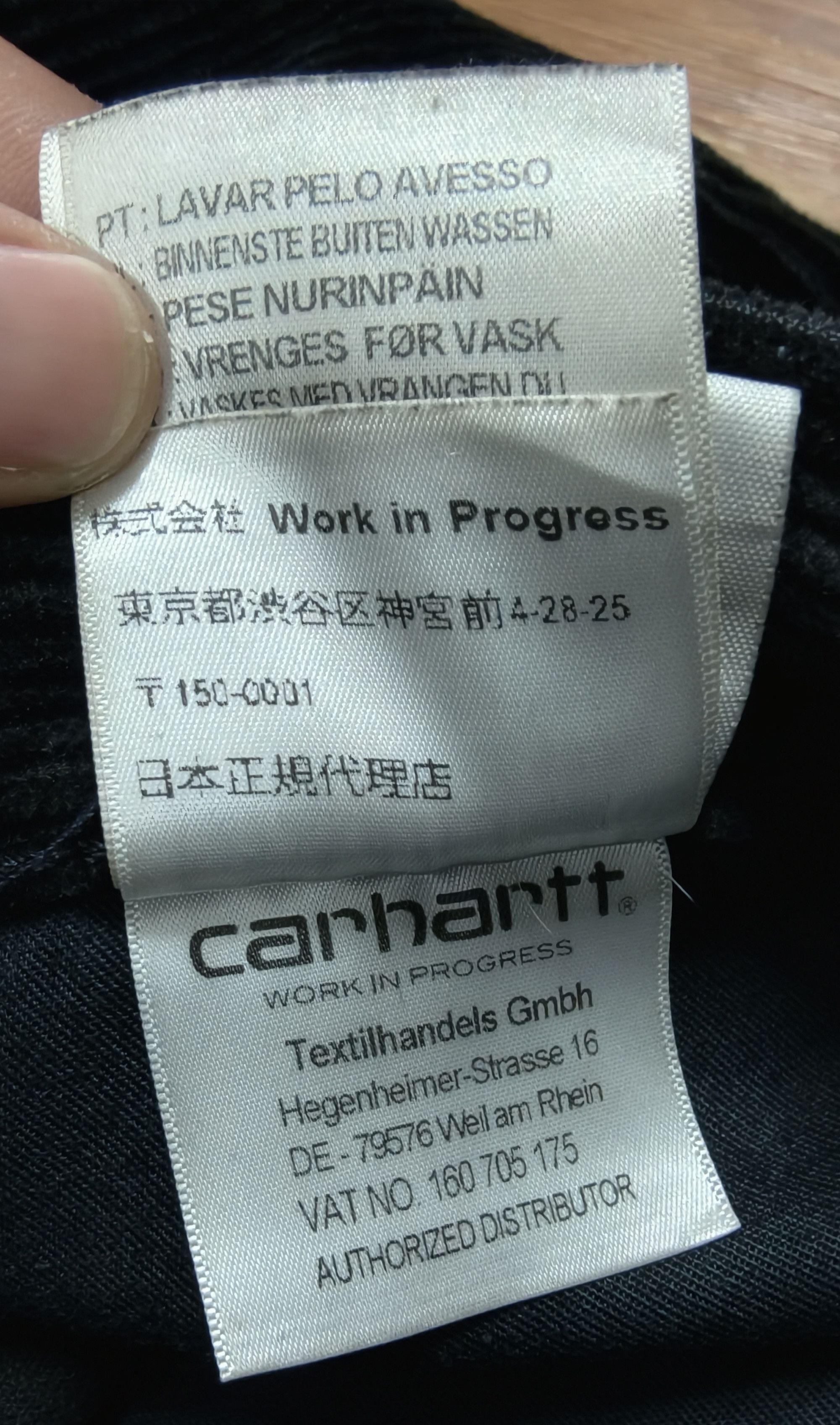Carhartt Wip Carhartt W.I.P Klondike Pant Black Corduroy Size US 36 / EU 52 - 10 Thumbnail