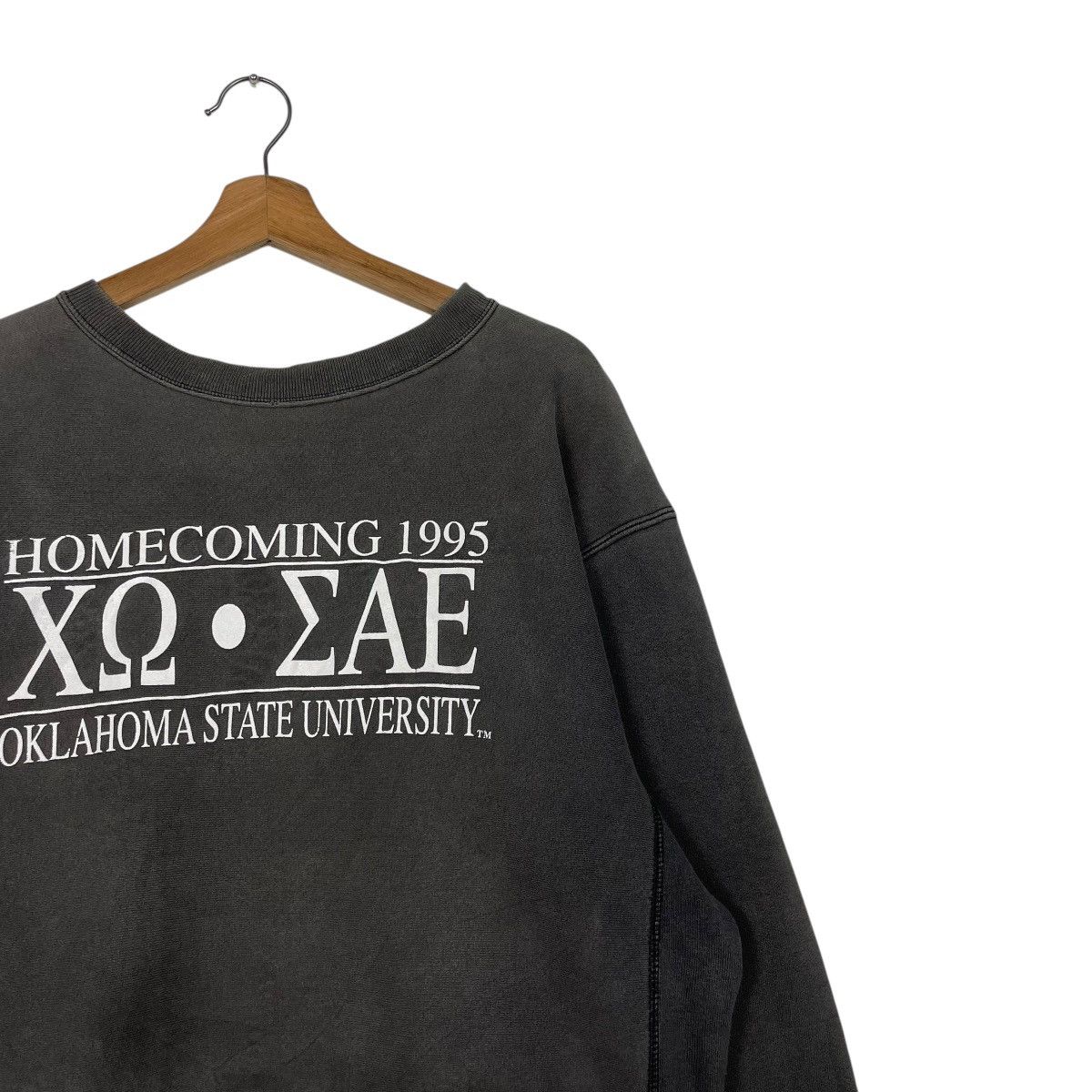 Vintage Vintage Home Coming 1995 Oklahoma State University Sweater Size L / US 10 / IT 46 - 5 Thumbnail