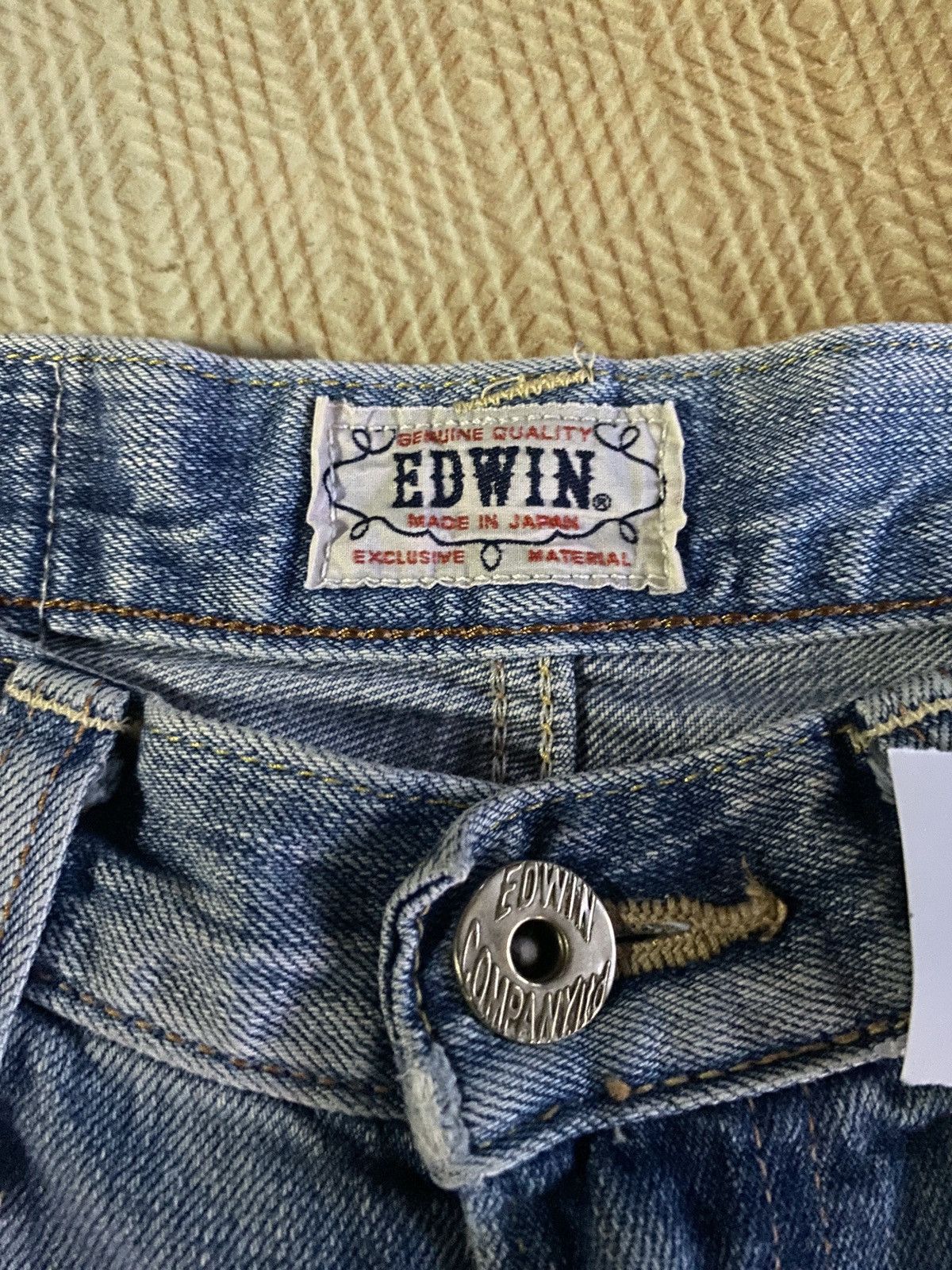 Edwin × PPFM Vintage edwin 503 regular straight denim Size US 29 - 12 Thumbnail