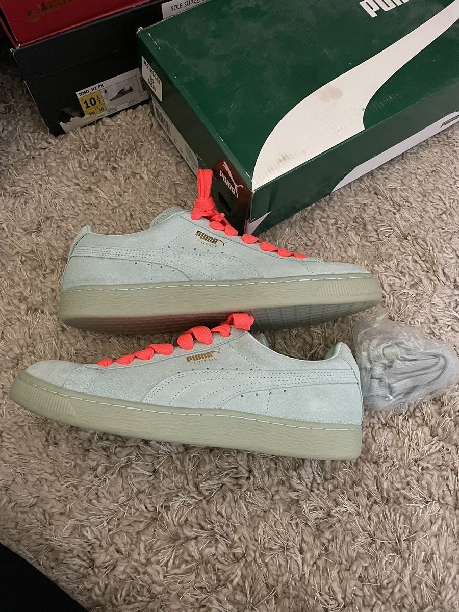 Puma Puma Suede Classic Mono Iced Fair Alpha Sz 10 Size US 10 / EU 43 - 2 Thumbnail
