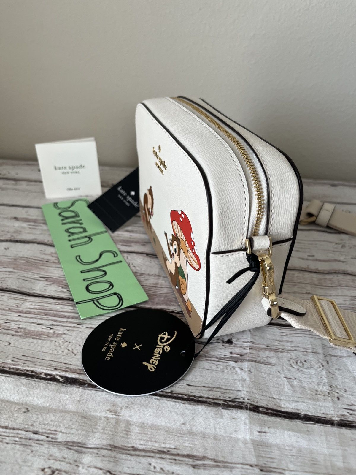 Kate Spade Kate Spade Disney X KSNY Chip N Dale Mini Camera Bag Size ONE SIZE - 4 Thumbnail