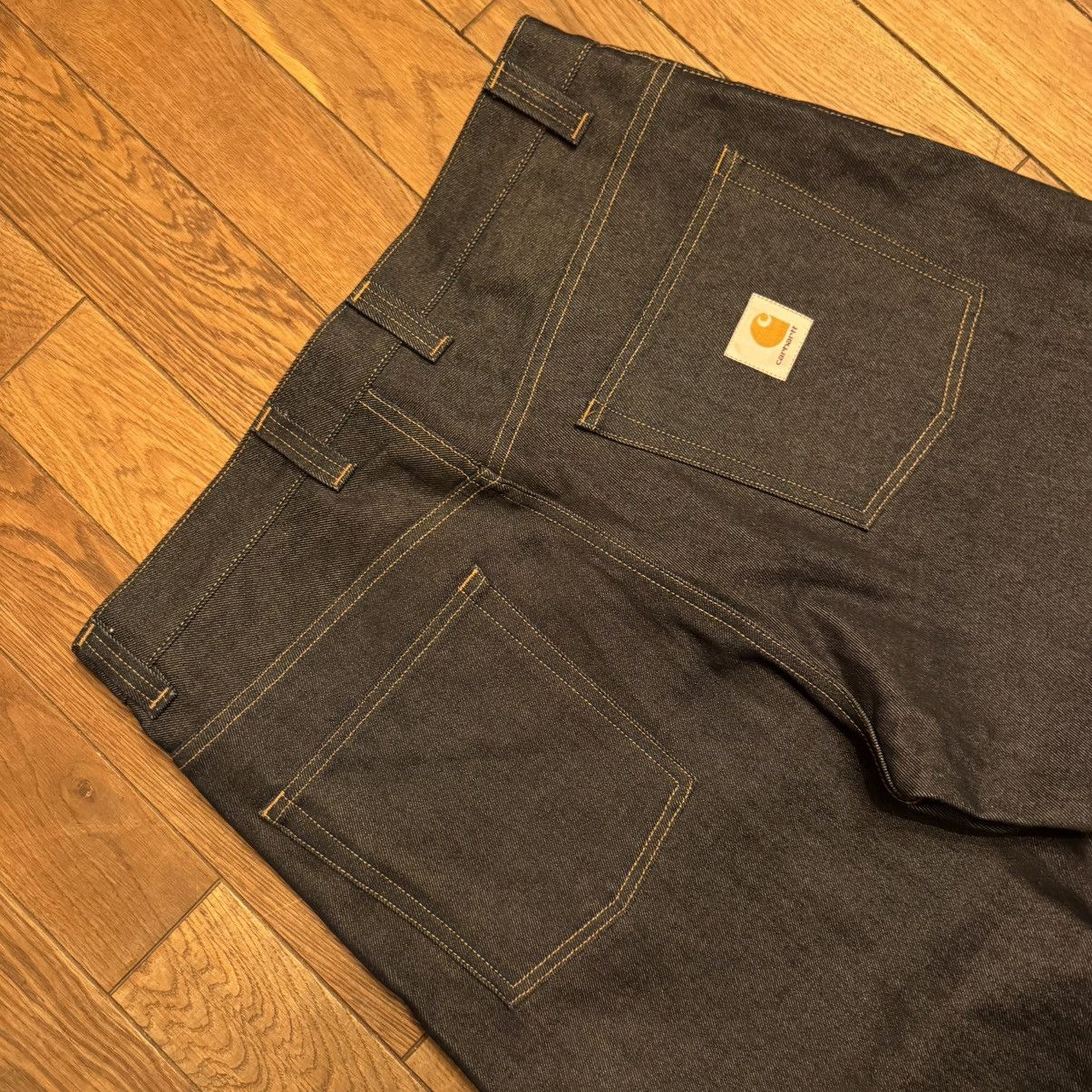 Carhartt Carhartt WIP Brandon Jeans Baggy - Black Rinsed Size US 32 / EU 48 - 4 Thumbnail