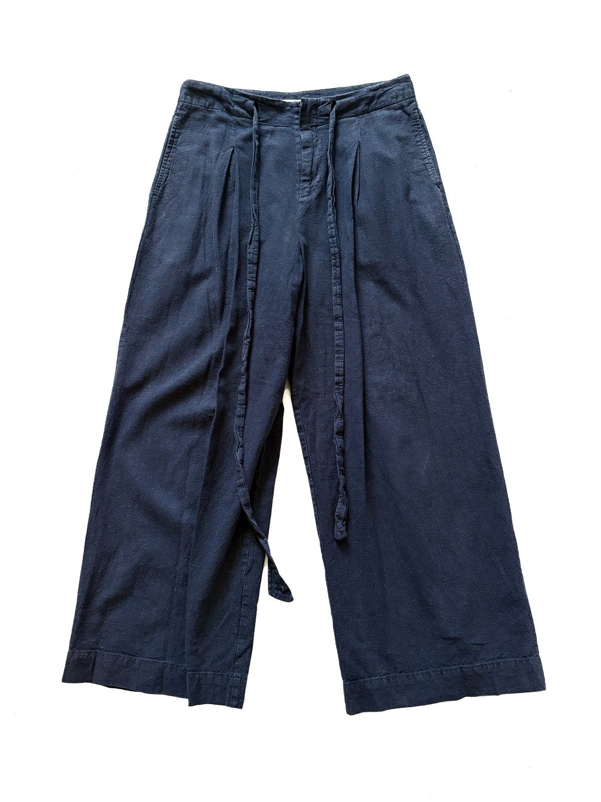 パンツ J. W. Anderson Drawstring Waist Trousers JW Anderson Drawstring Waist Tailored Trousers - Olive – The