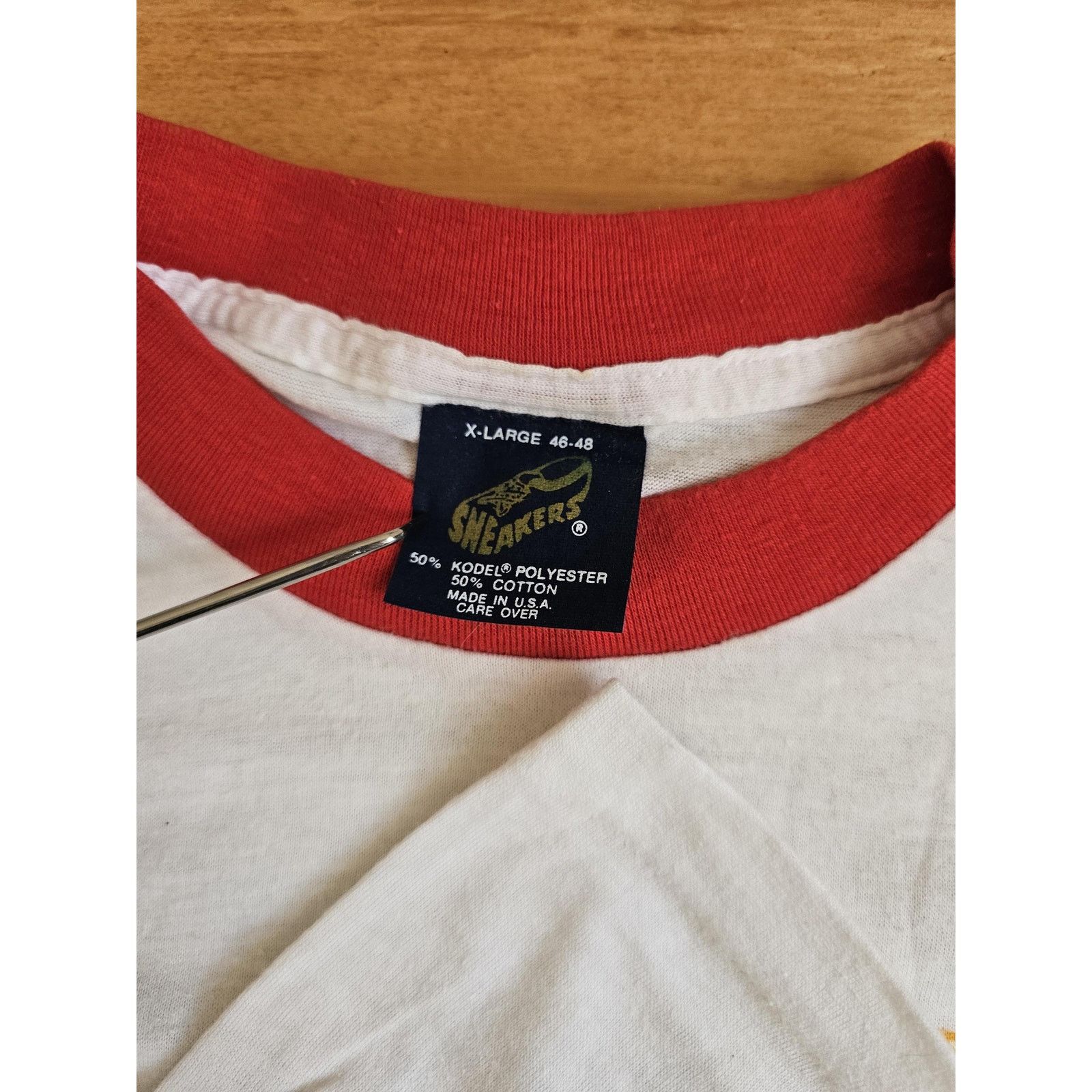 Other Cinco De Mayo Corona Extra Ringer Shirt Sneakers Sz M 1980s Size US M / EU 48-50 / 2 - 4 Thumbnail