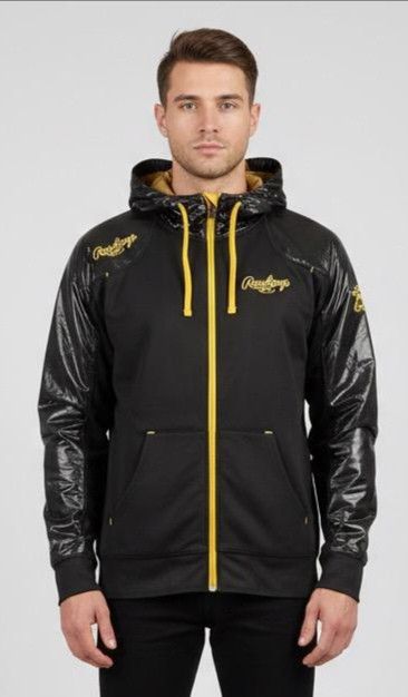 Japanese Brand Vintage Rawlings Hoodies Jacket Size US M / EU 48-50 / 2 - 1 Thumbnail