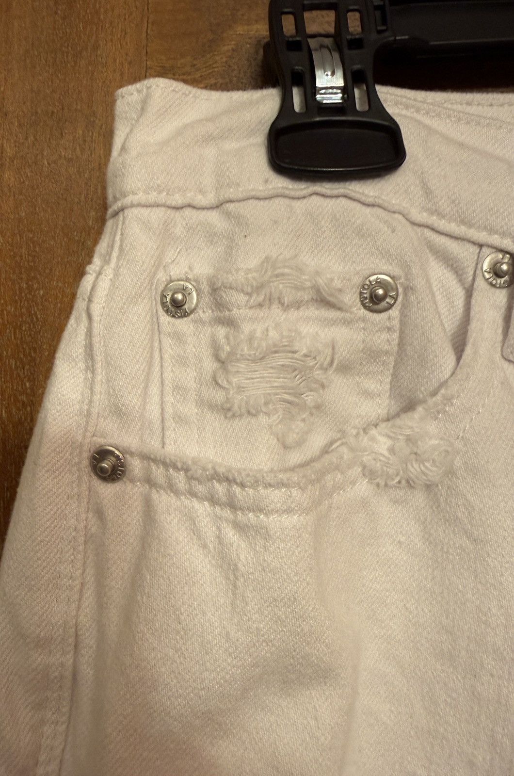 Pistola Pistola Women’s The Cassie White Destroyed High Rise Jeans Size 26" / US 2 / IT 38 - 5 Thumbnail