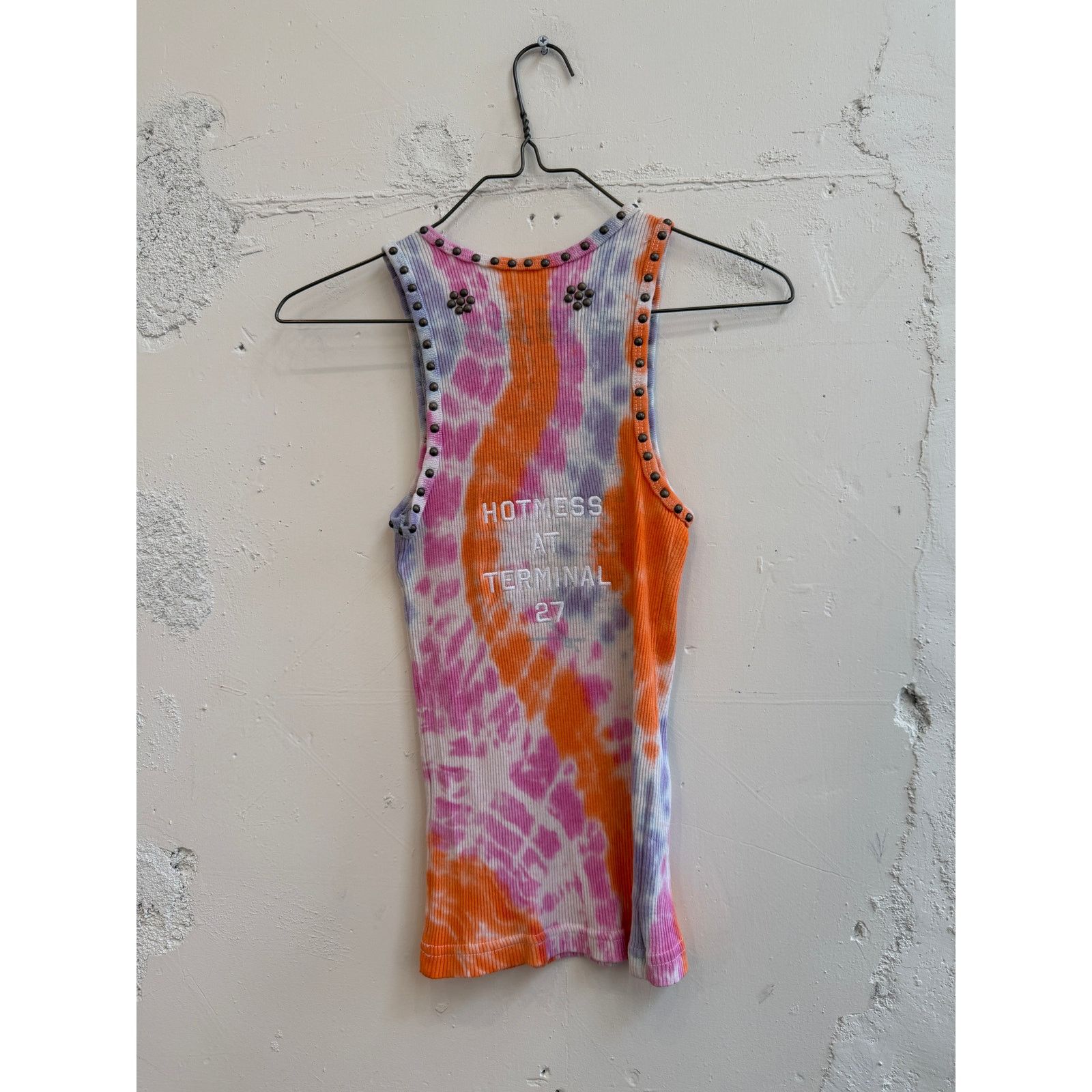 The Great China Wall Great China Wall x Hot Mess Tie Dye Studded Tank Top Size M / US 6-8 / IT 42-44 - 4 Thumbnail