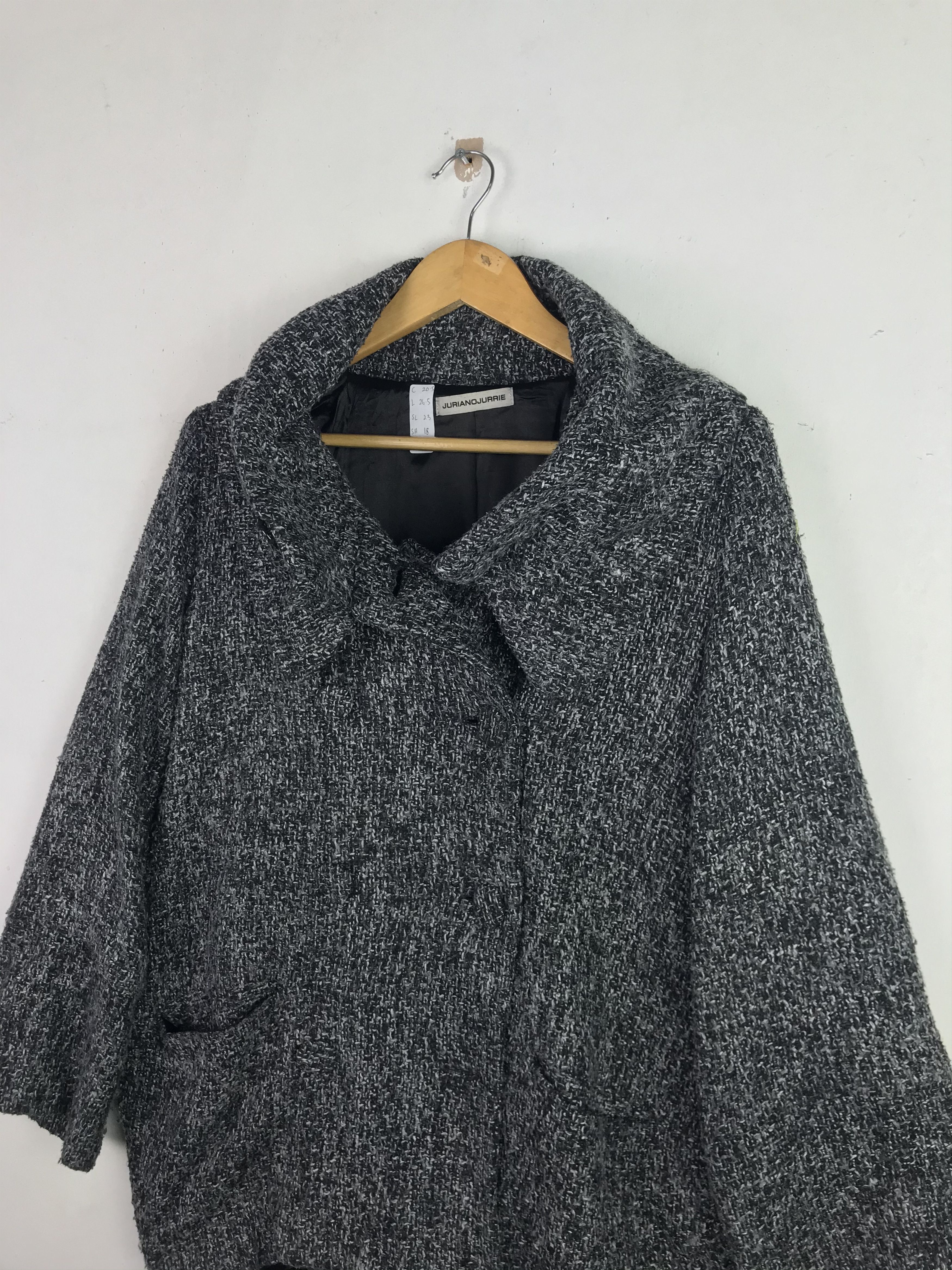 Other Very Rare Juriano Jurrie Rare Design Big Collar Jacket Size US M / EU 48-50 / 2 - 6 Thumbnail