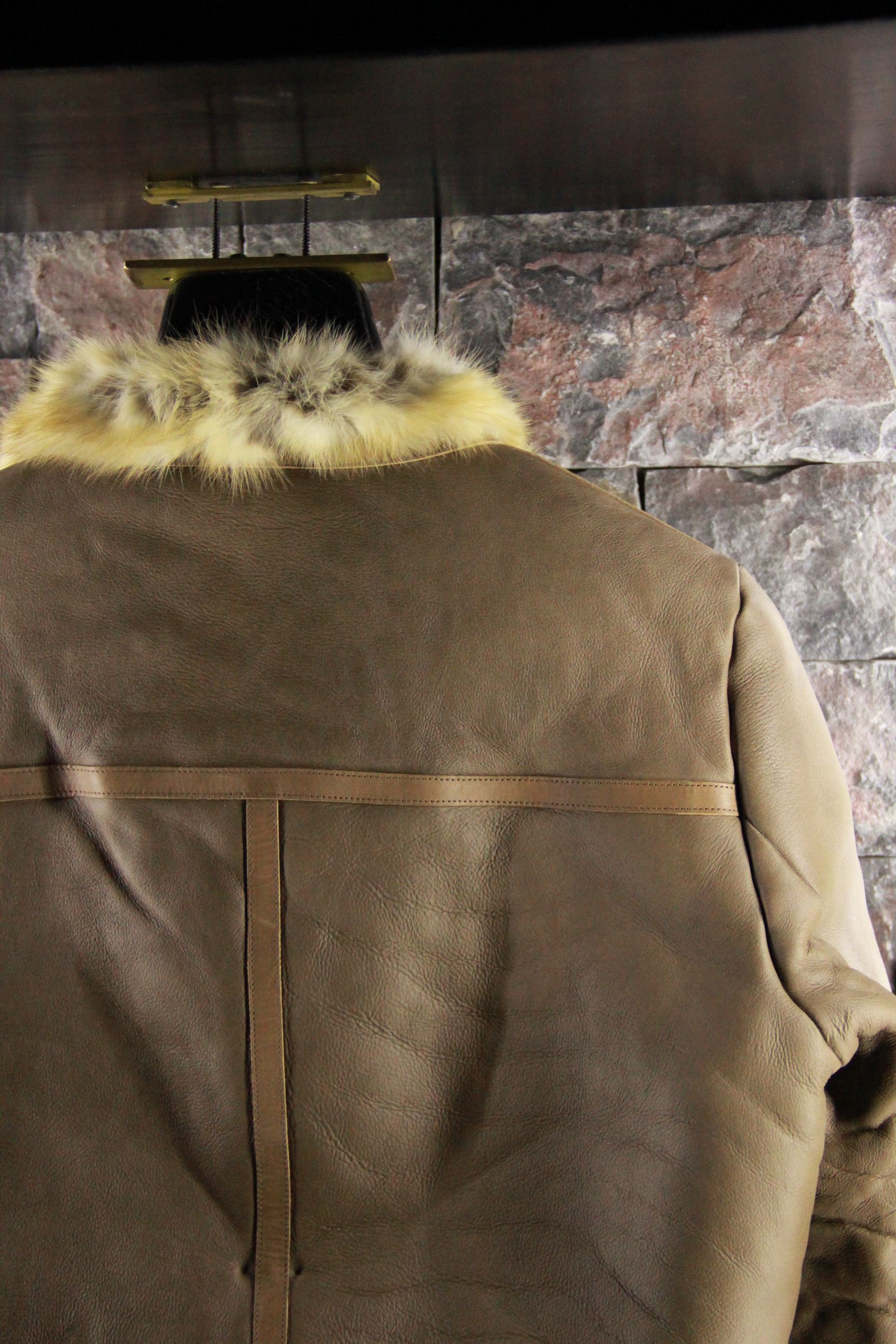 Isaac Sellam Experience Rick Owens Shearling Jacket with Sable Collar Size US M / EU 48-50 / 2 - 9 Thumbnail
