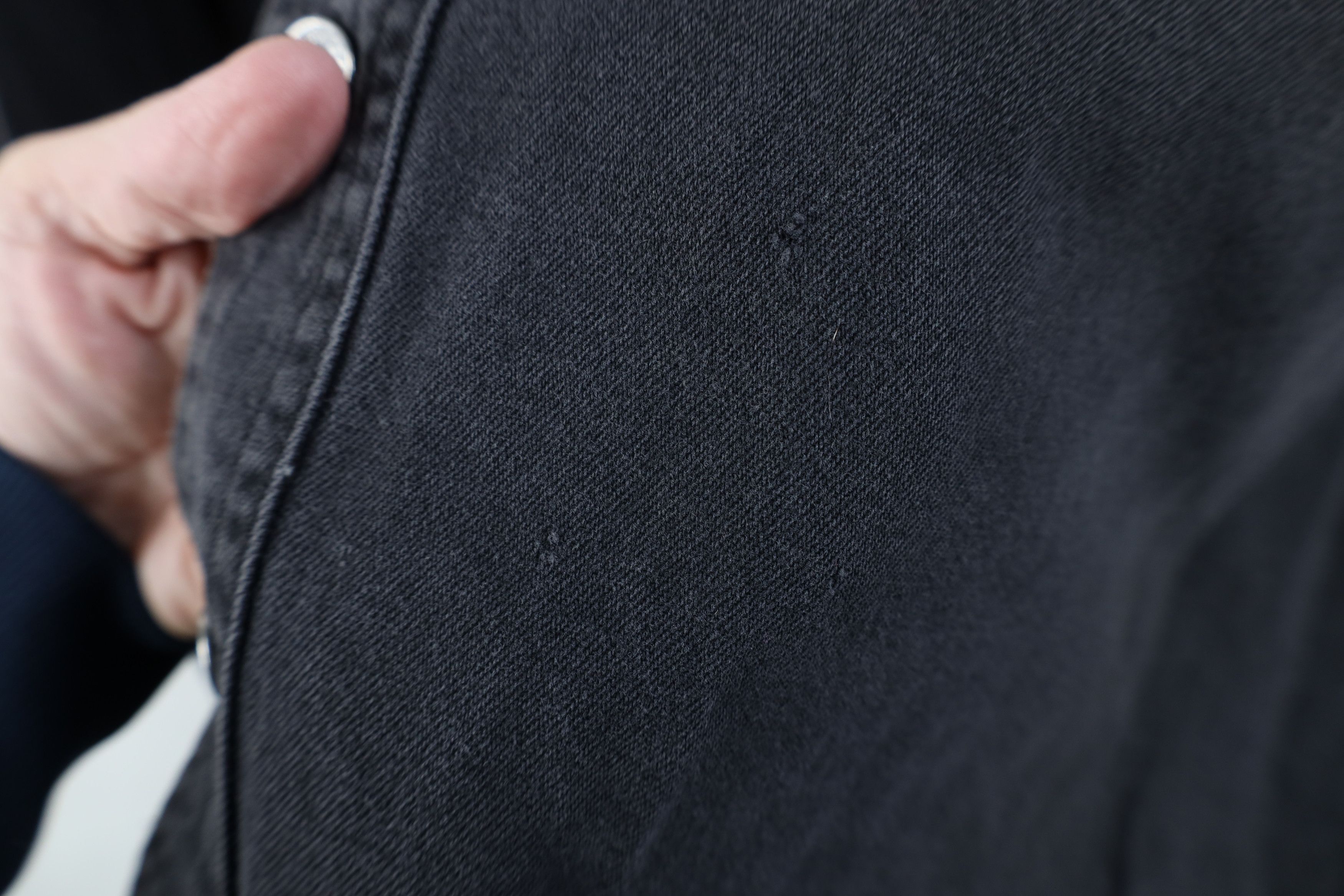 Levi's Vintage Y2K 2003 Levis Denim Jean Collared Buton Shirt Black Size US M / EU 48-50 / 2 - 7 Thumbnail